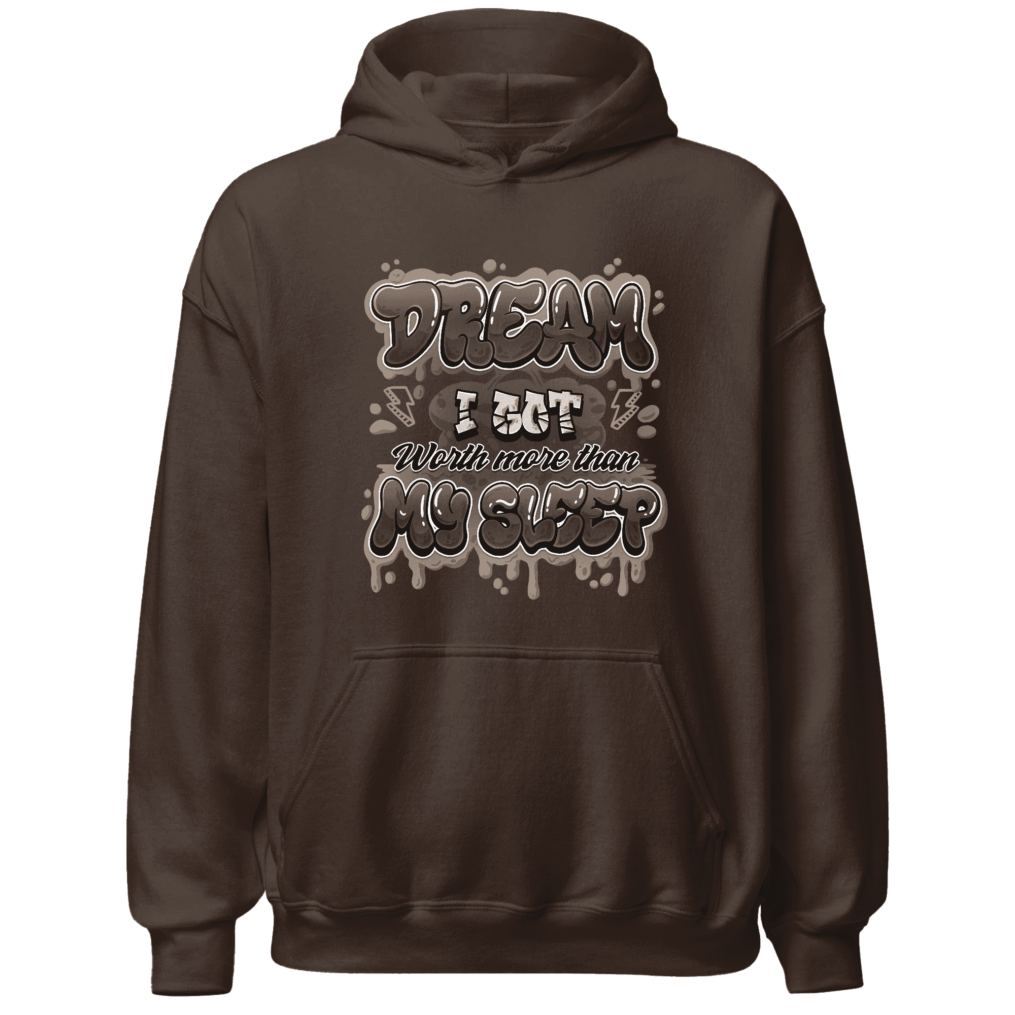 Dunk Low Baroque Brown Hoodie Match Dream Over Rest - NastyJamz