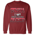 Cherry 12s Sweatshirt Match Dream Over Rest - NastyJamz