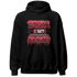 Cherry 12s Hoodie Match Dream Over Rest - NastyJamz