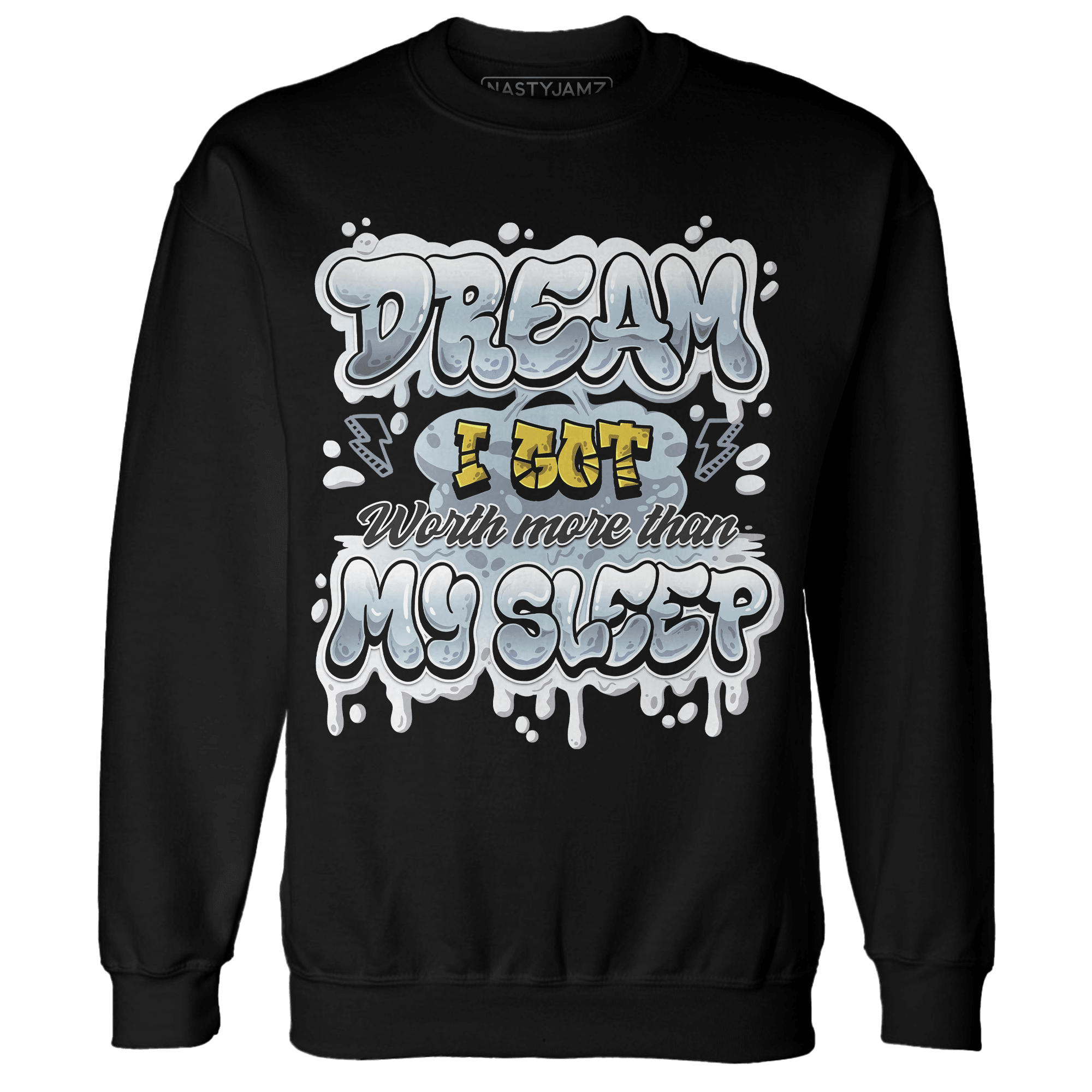 Blue Grey 13s Sweatshirt Match Dream Over Rest - NastyJamz