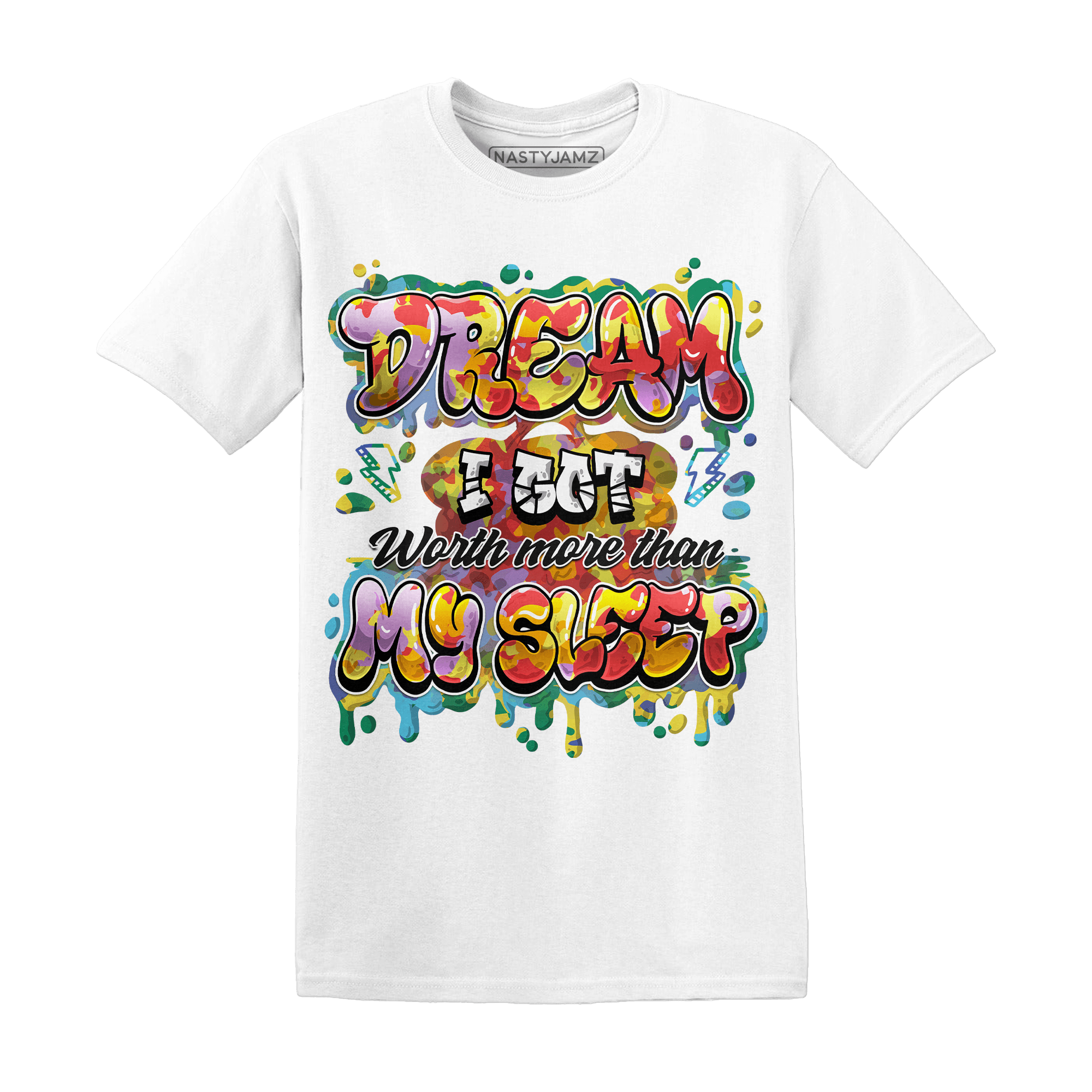 Mid GS Six Championships 1s T Shirt Match Dream Over Rest - NastyJamz