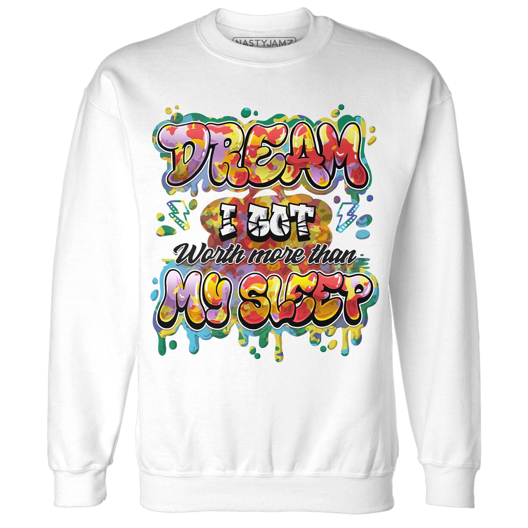 Mid GS Six Championships 1s Sweatshirt Match Dream Over Rest - NastyJamz