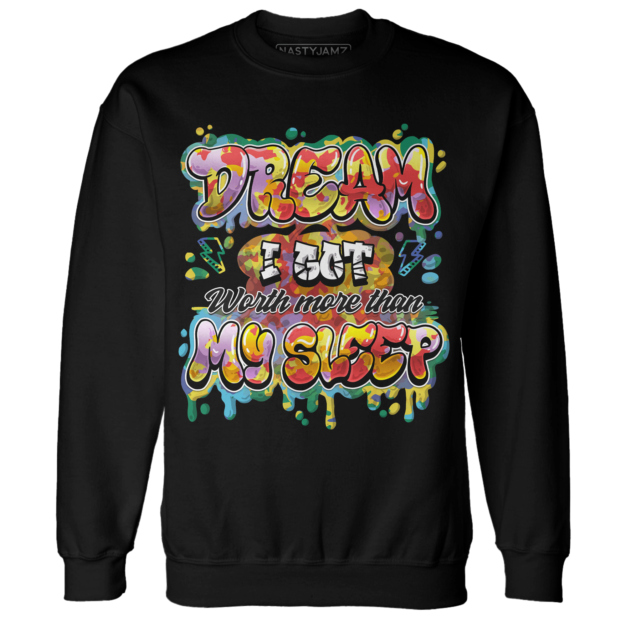 Mid GS Six Championships 1s Sweatshirt Match Dream Over Rest - NastyJamz