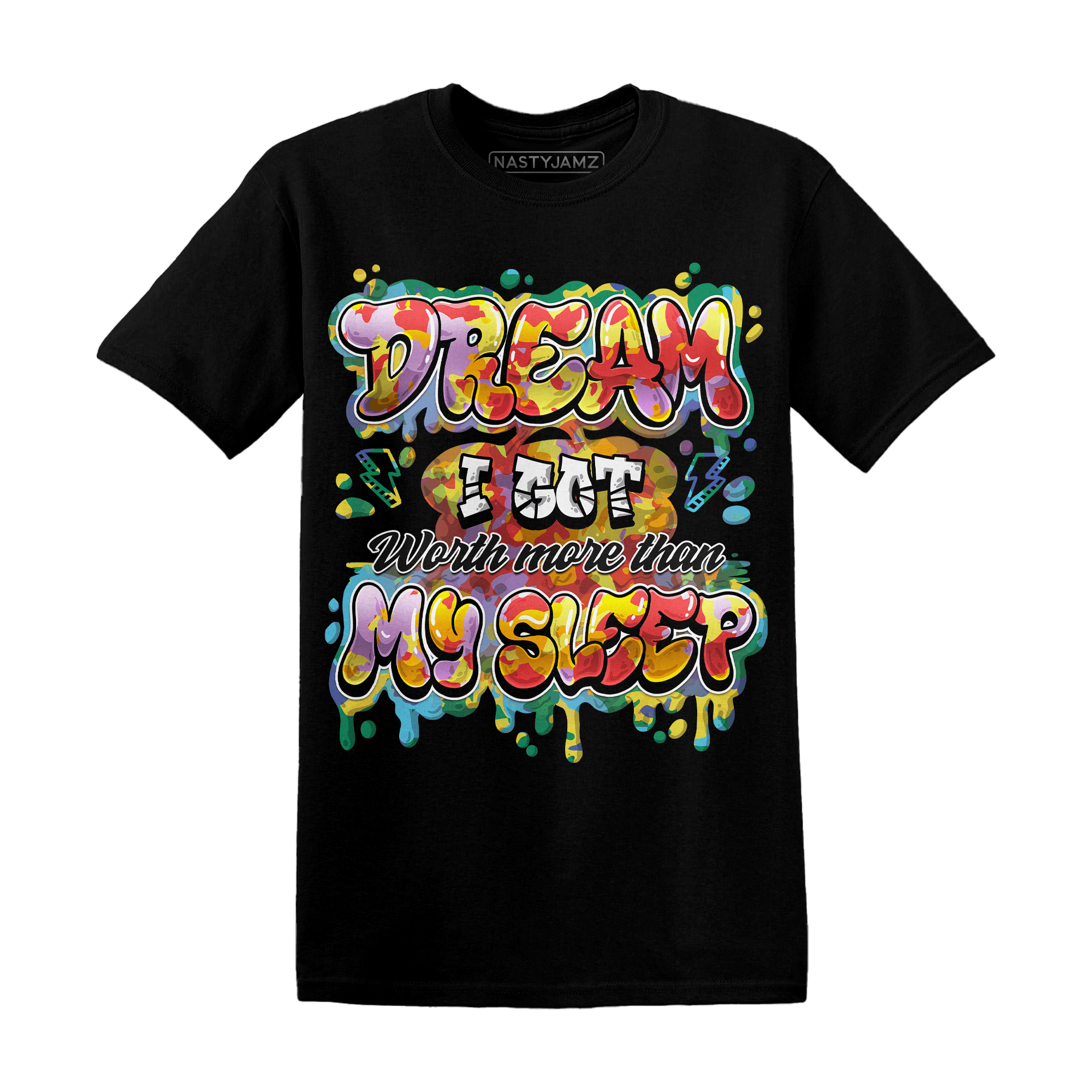 Mid GS Six Championships 1s T Shirt Match Dream Over Rest - NastyJamz