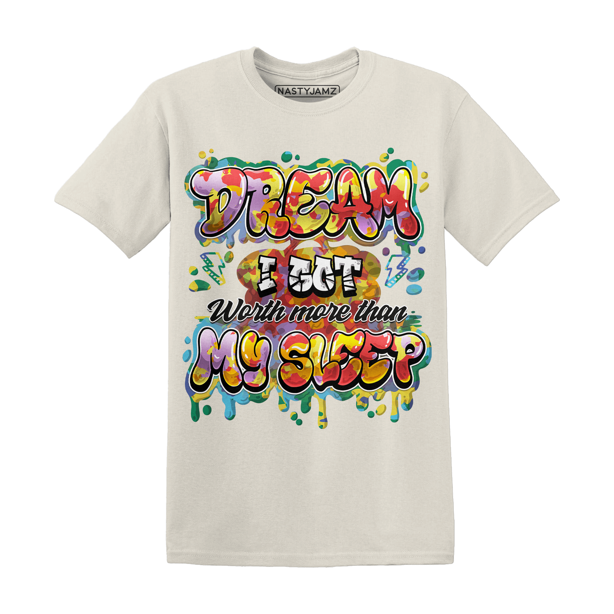 Mid GS Six Championships 1s T Shirt Match Dream Over Rest - NastyJamz