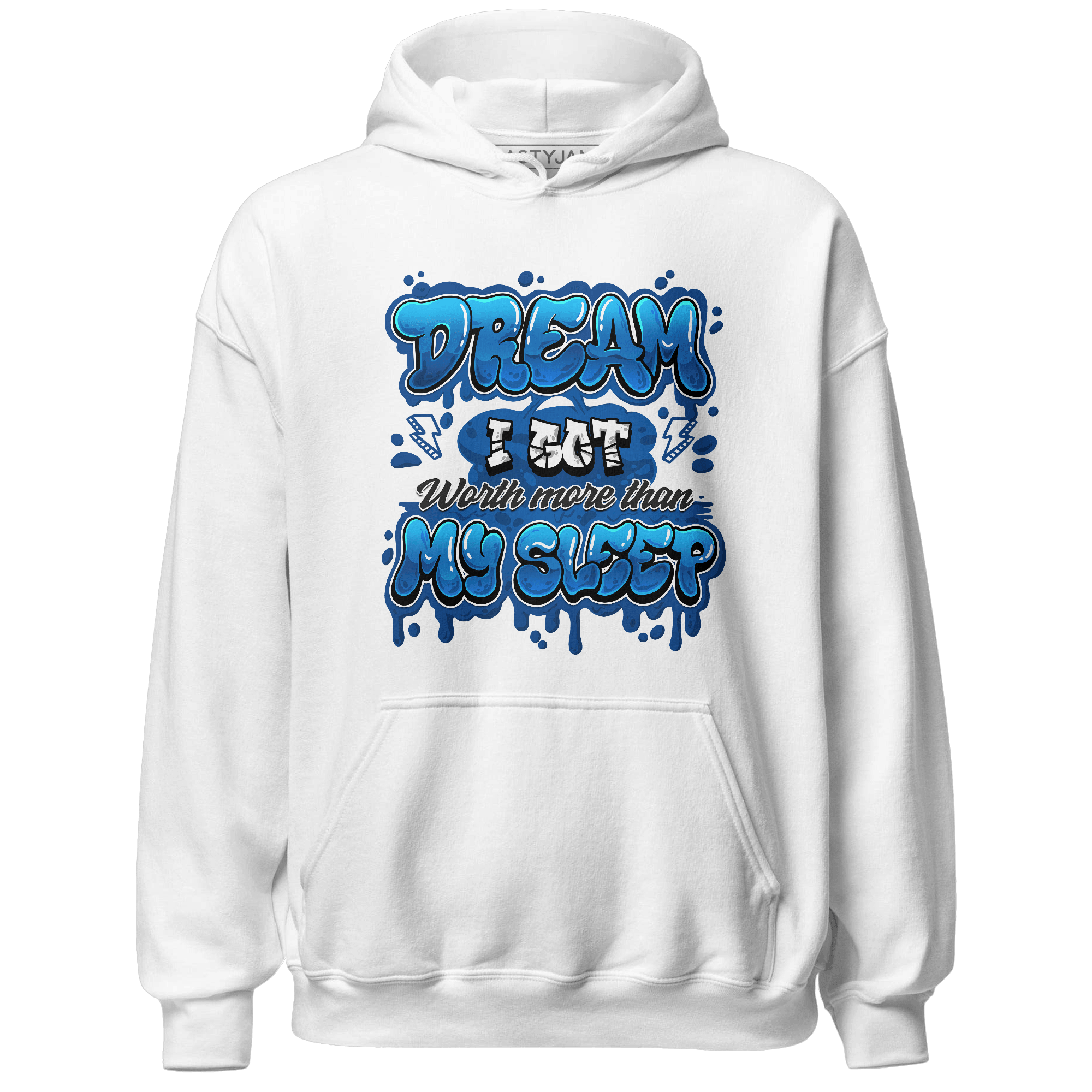 Royal Reimagined 1s Hoodie Match Dream Over Rest - NastyJamz