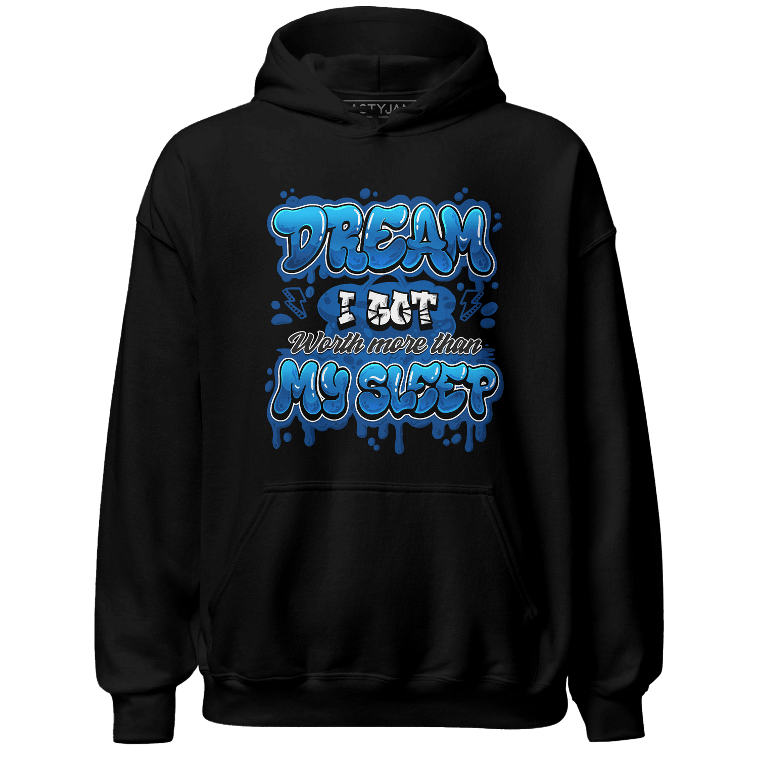 Royal Reimagined 1s Hoodie Match Dream Over Rest - NastyJamz