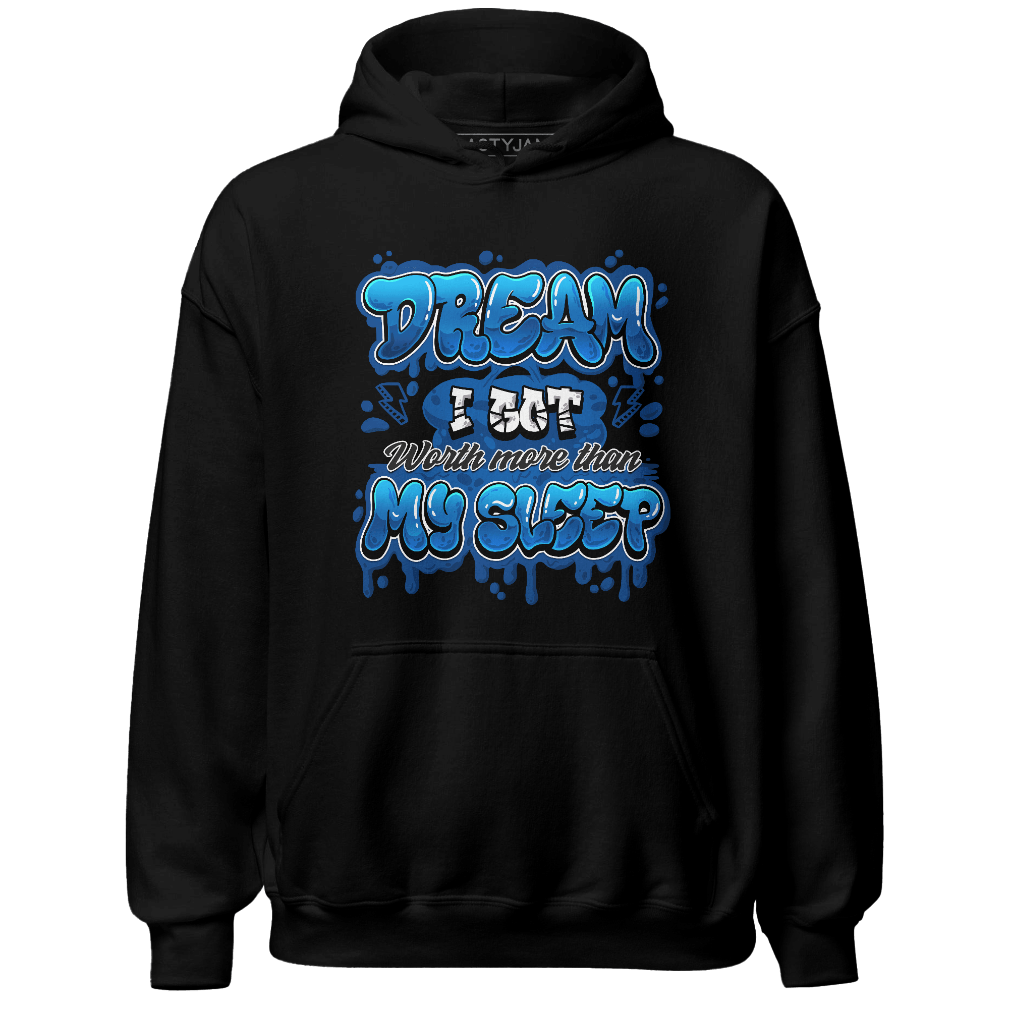 Royal Reimagined 1s Hoodie Match Dream Over Rest - NastyJamz