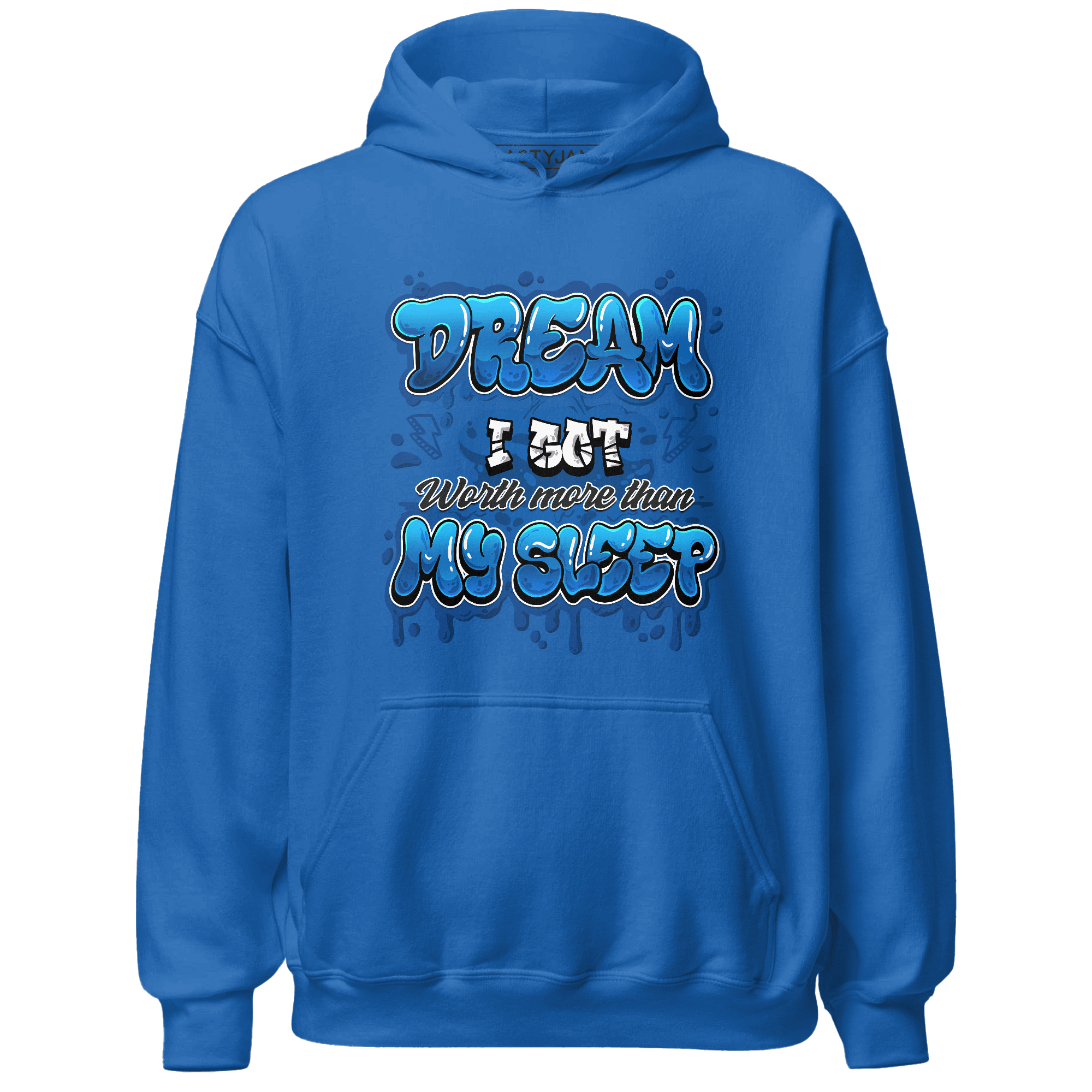 Royal Reimagined 1s Hoodie Match Dream Over Rest - NastyJamz