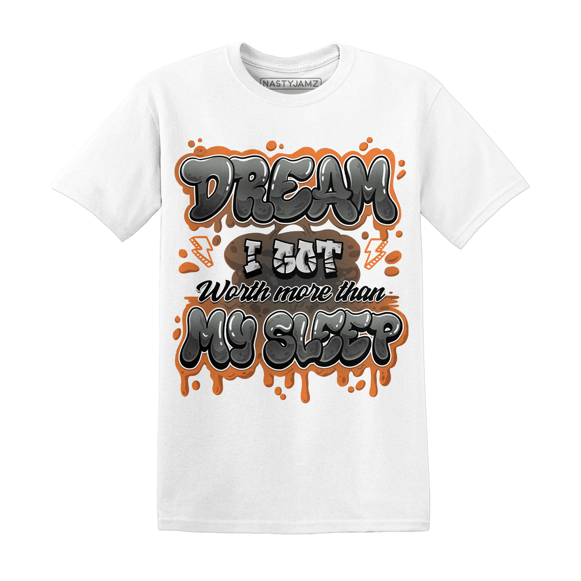 Fear Pack 3s T Shirt Match Dream Over Rest - NastyJamz