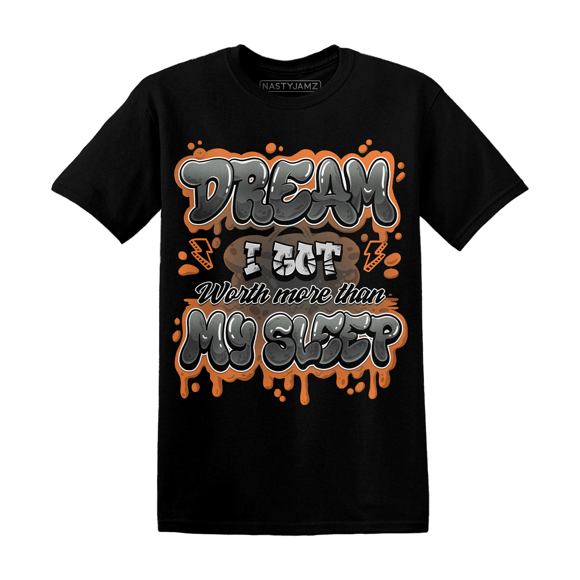 Fear Pack 3s T Shirt Match Dream Over Rest - NastyJamz