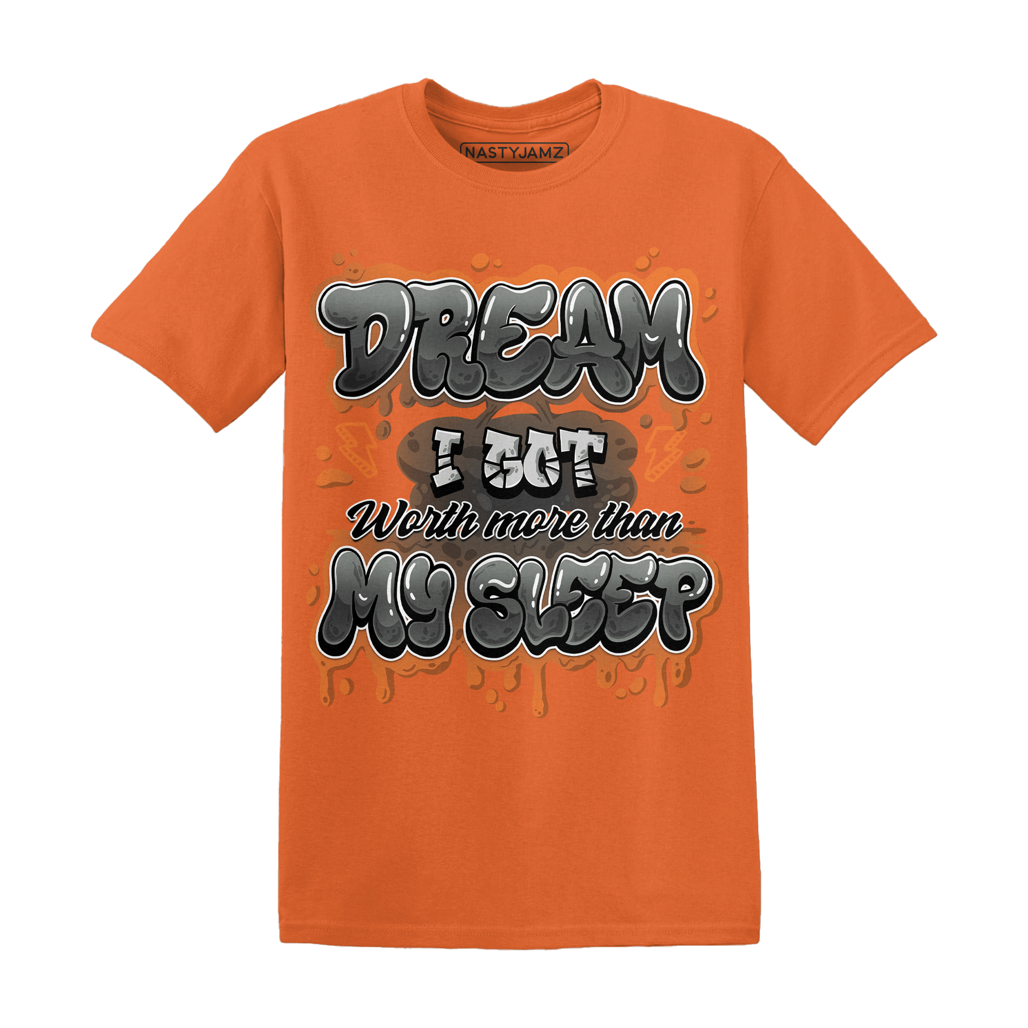 Fear Pack 3s T Shirt Match Dream Over Rest - NastyJamz