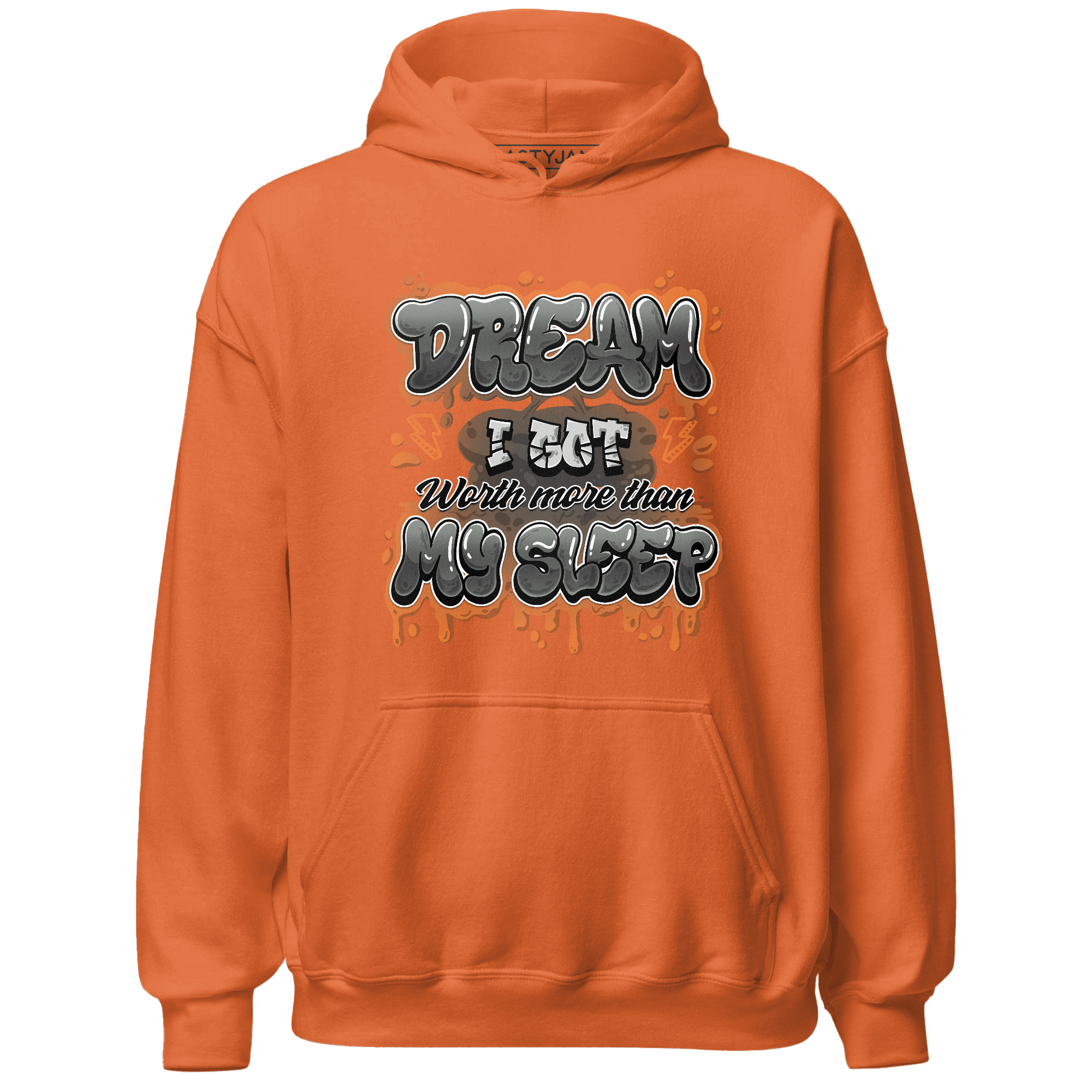 Fear Pack 3s Hoodie Match Dream Over Rest - NastyJamz