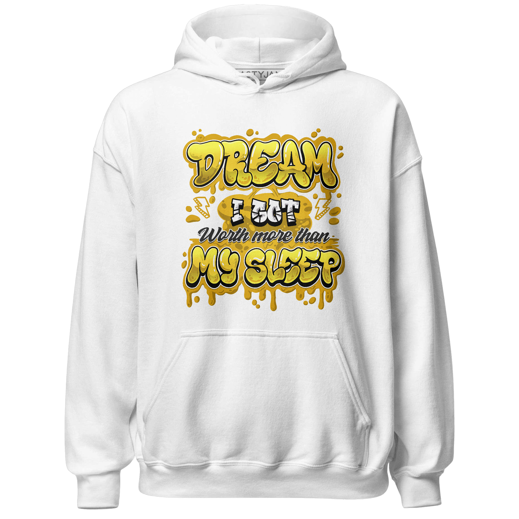 Yellow Ochre 6s Hoodie Match Dream Over Rest - NastyJamz
