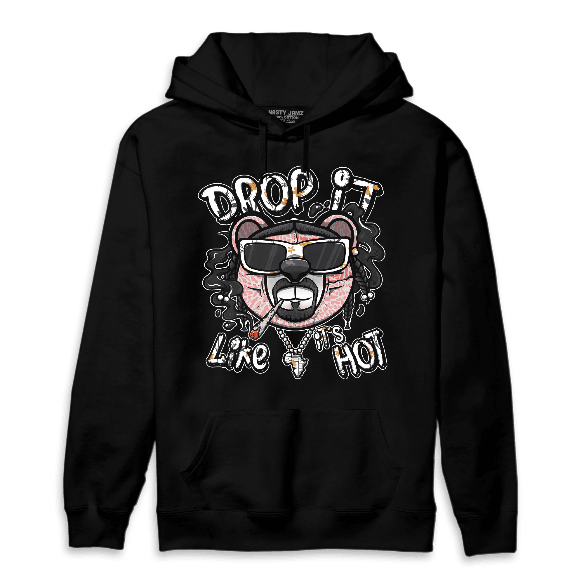 Red Stardust 3s Hoodie Match Drop It BER - NastyJamz