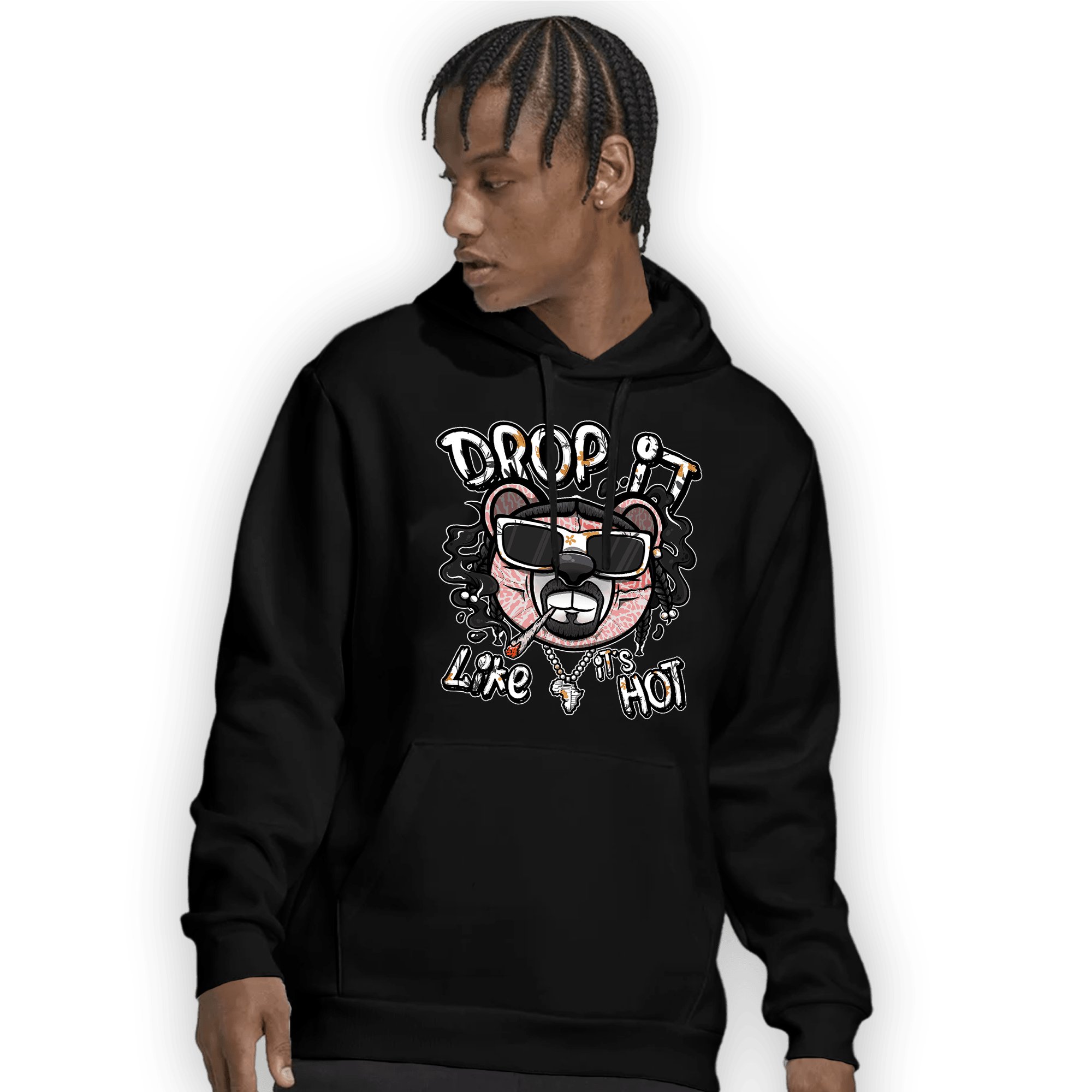Red Stardust 3s Hoodie Match Drop It BER - NastyJamz