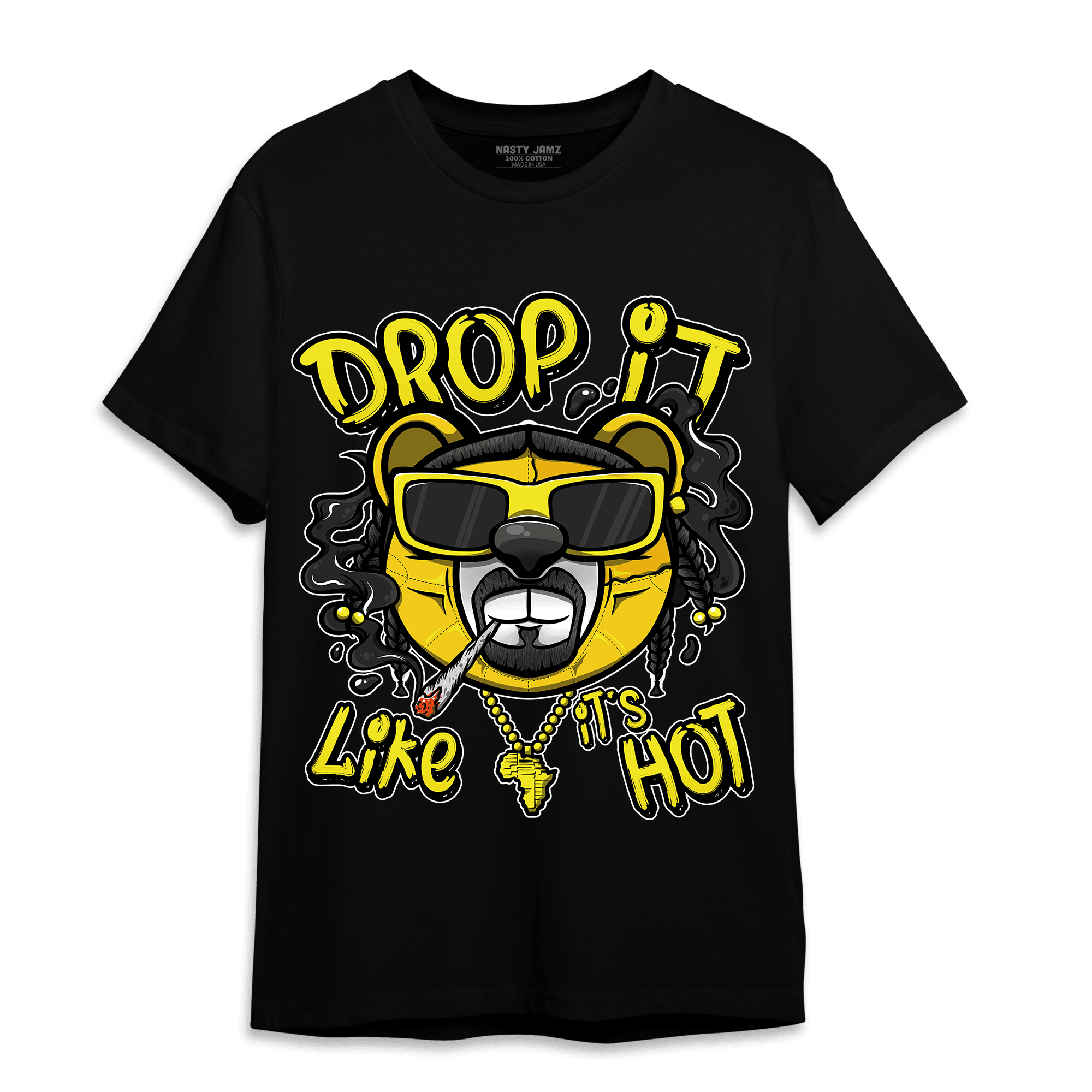 Vivid Sulfur 4s T Shirt Match Drop It BER - NastyJamz