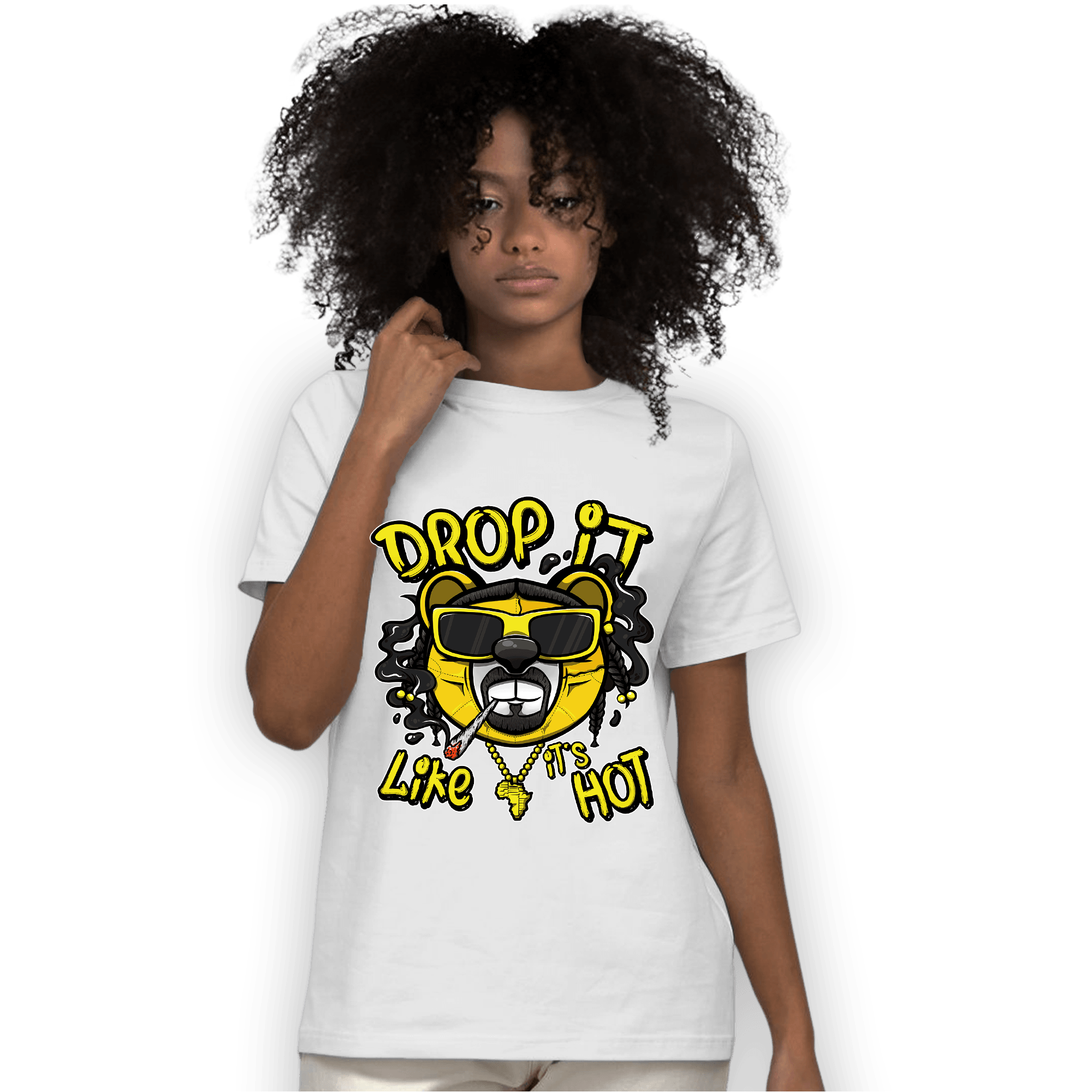 Vivid Sulfur 4s T Shirt Match Drop It BER - NastyJamz