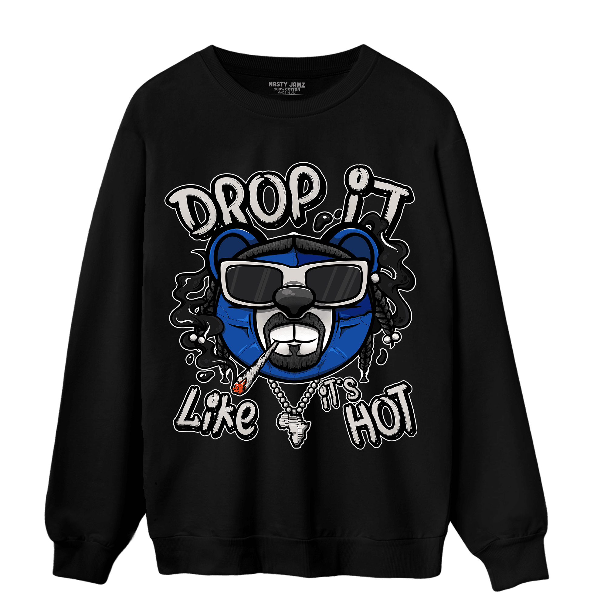 Air Max 1 86 Royal Sweatshirt Match Drop It BER - NastyJamz