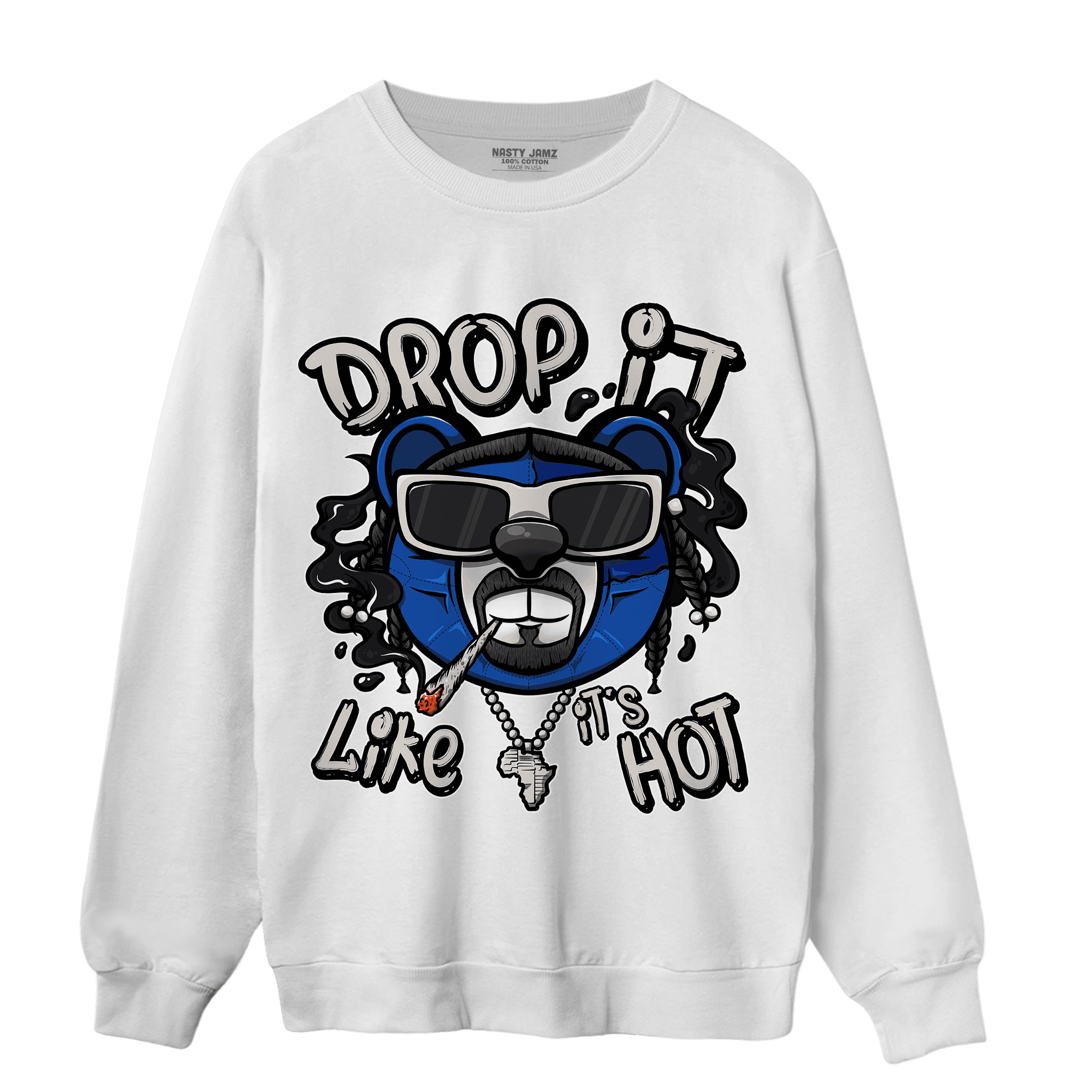 Air Max 1 86 Royal Sweatshirt Match Drop It BER - NastyJamz