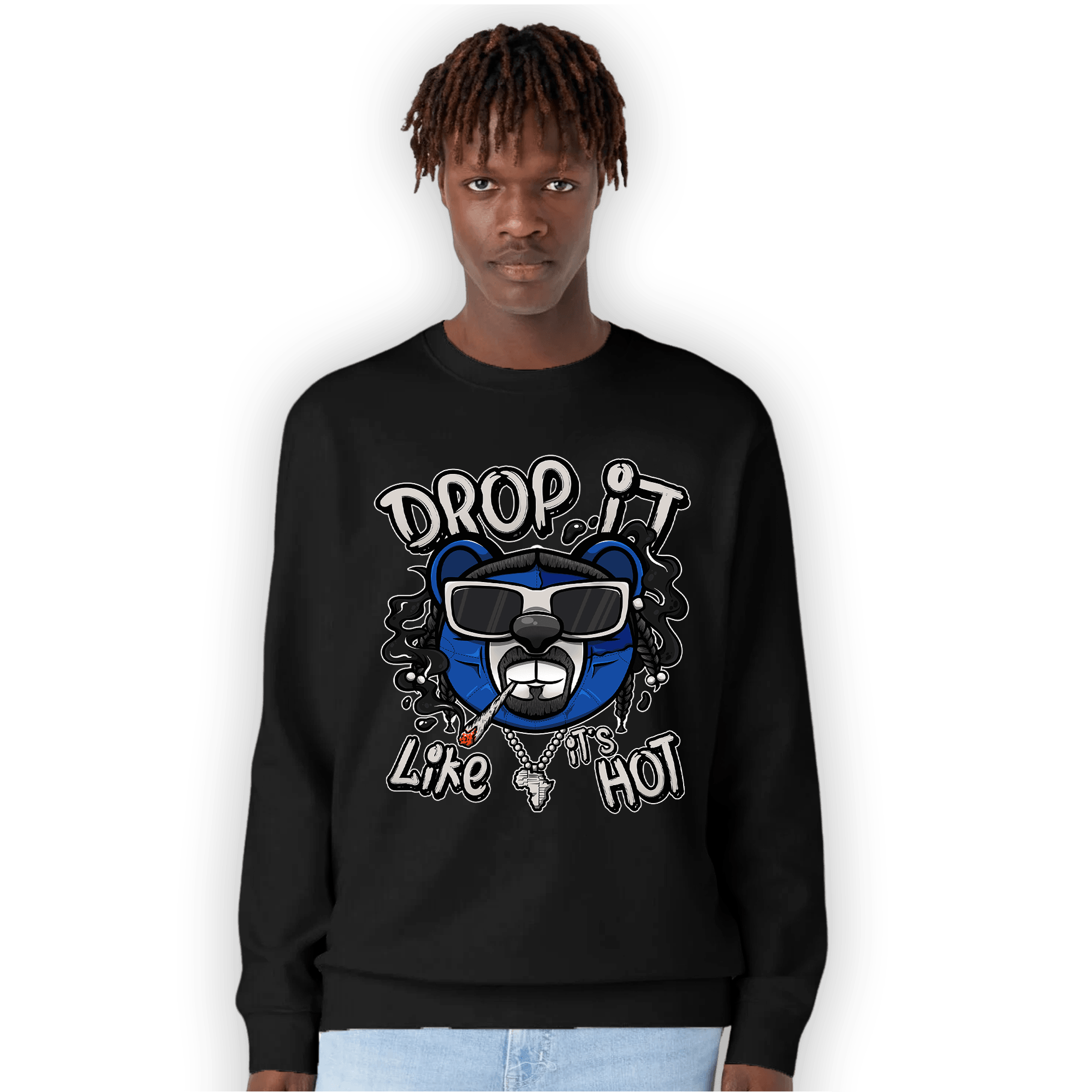 Air Max 1 86 Royal Sweatshirt Match Drop It BER - NastyJamz