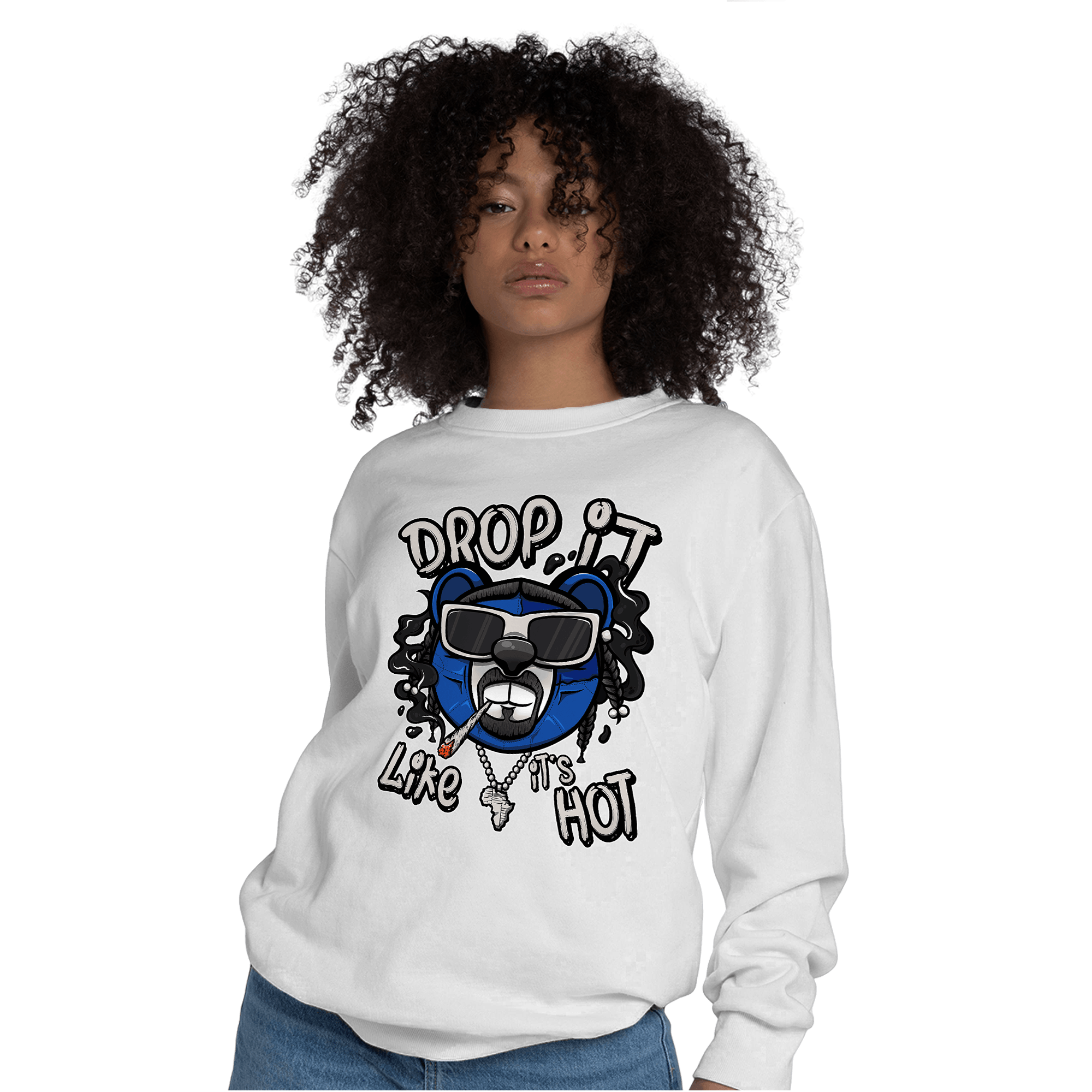 Air Max 1 86 Royal Sweatshirt Match Drop It BER - NastyJamz