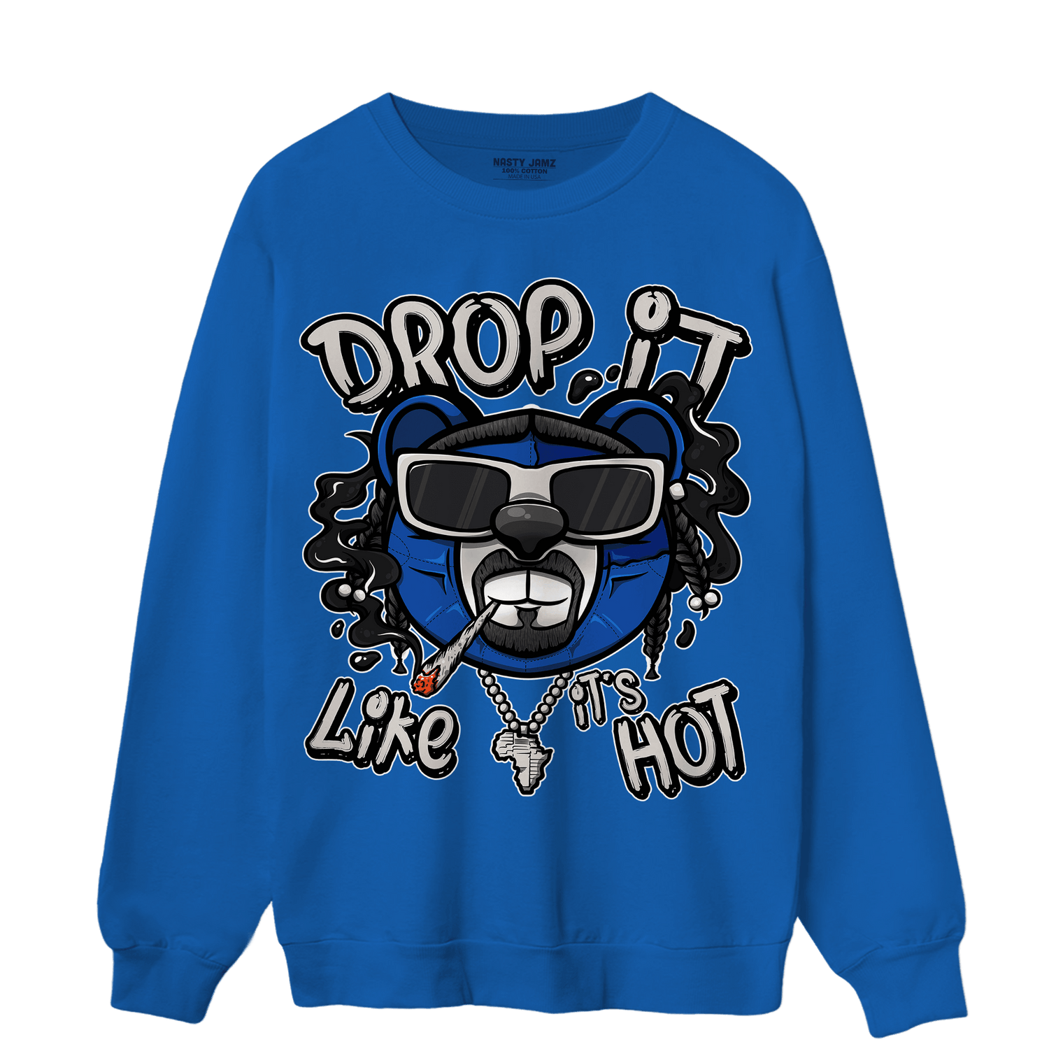 Air Max 1 86 Royal Sweatshirt Match Drop It BER - NastyJamz