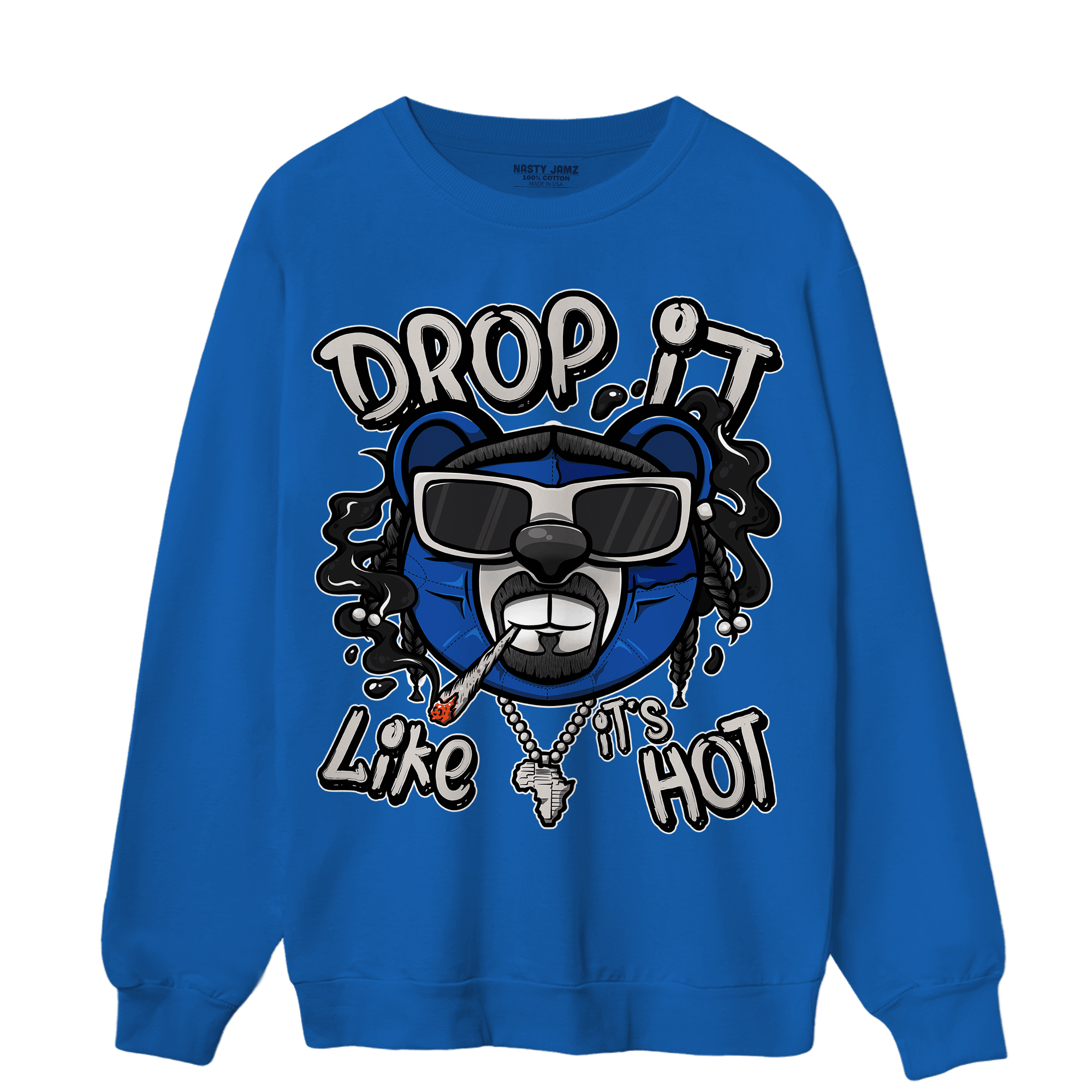 Air Max 1 86 Royal Sweatshirt Match Drop It BER - NastyJamz