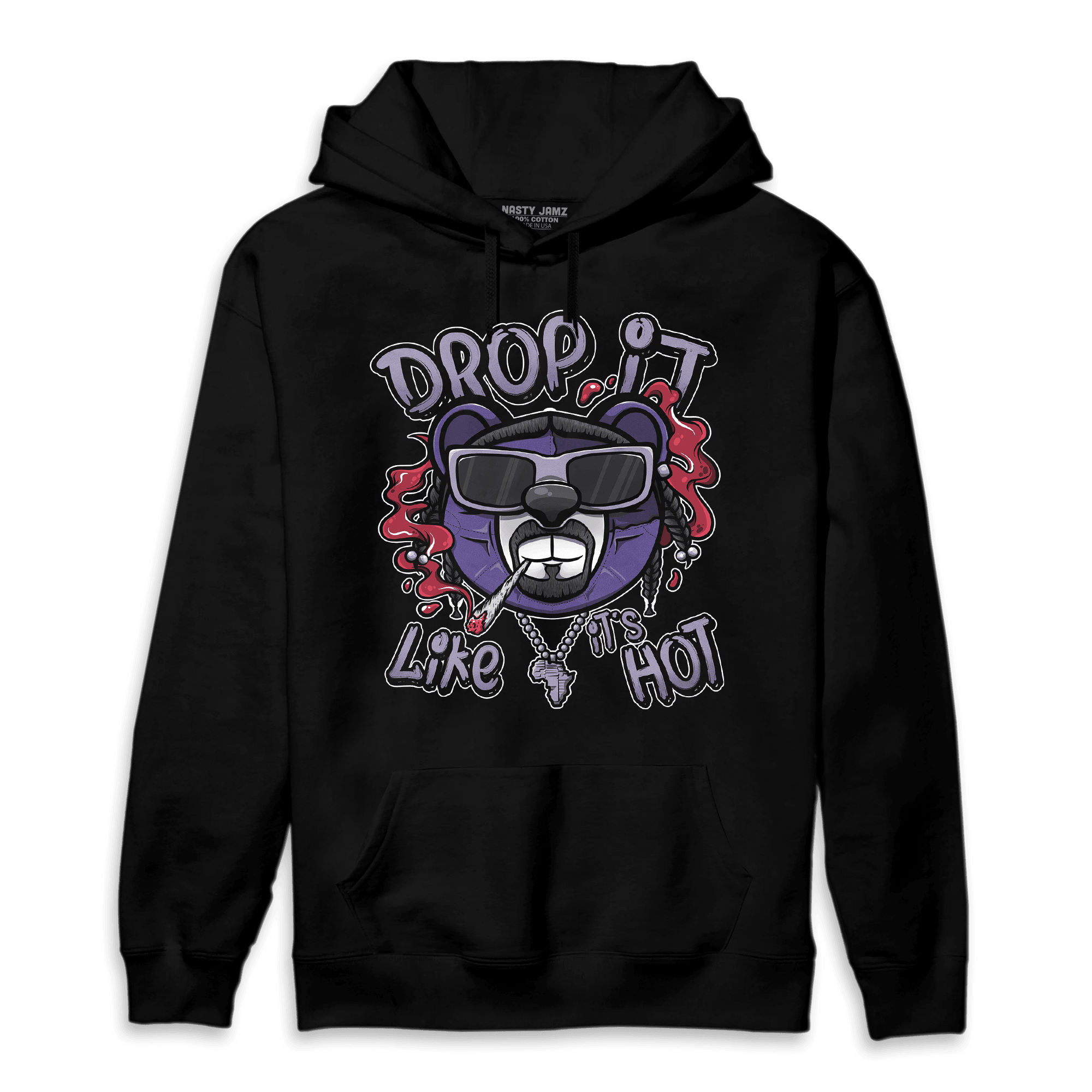 Dunk Low Plum Hoodie Match Drop It BER - NastyJamz