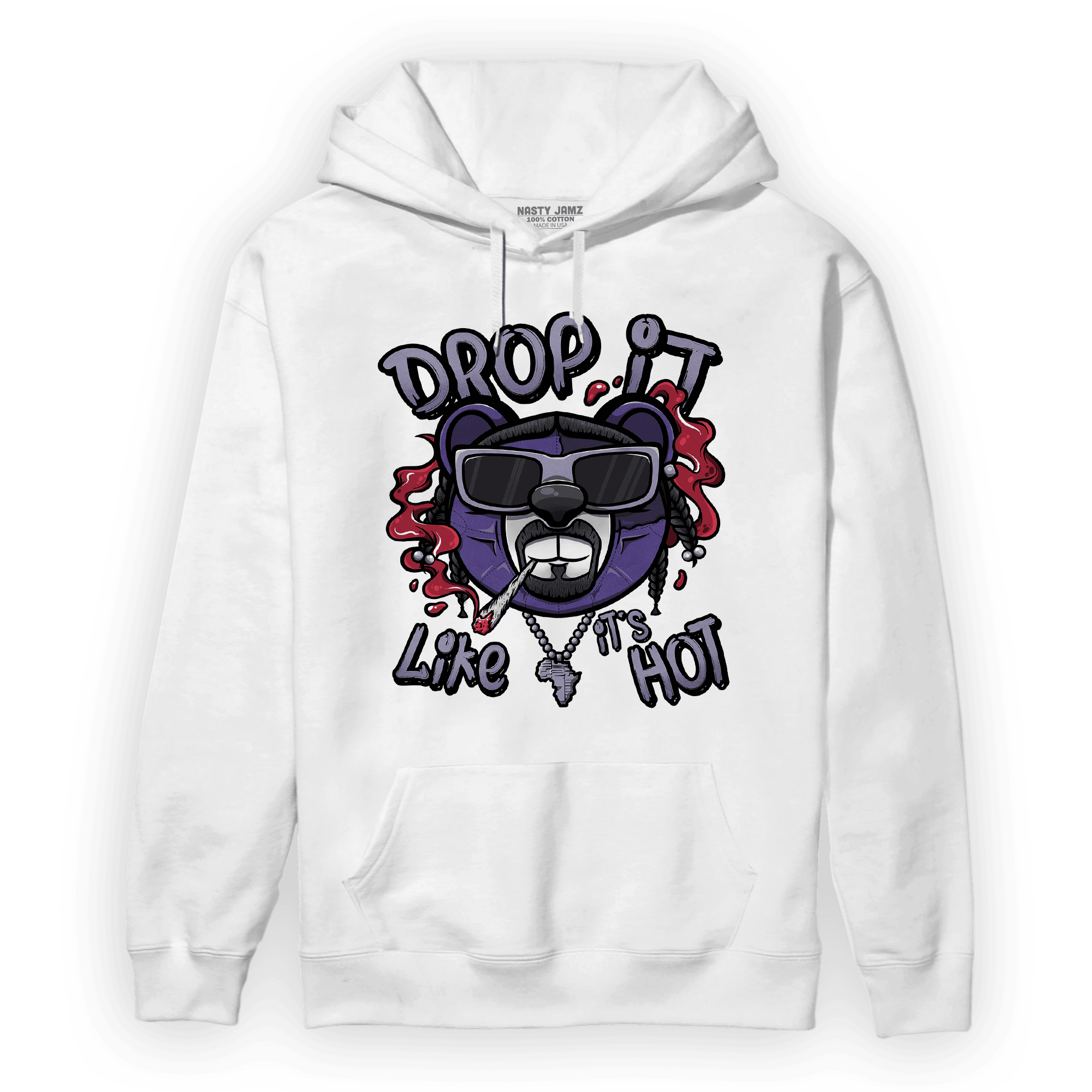 Dunk Low Plum Hoodie Match Drop It BER - NastyJamz
