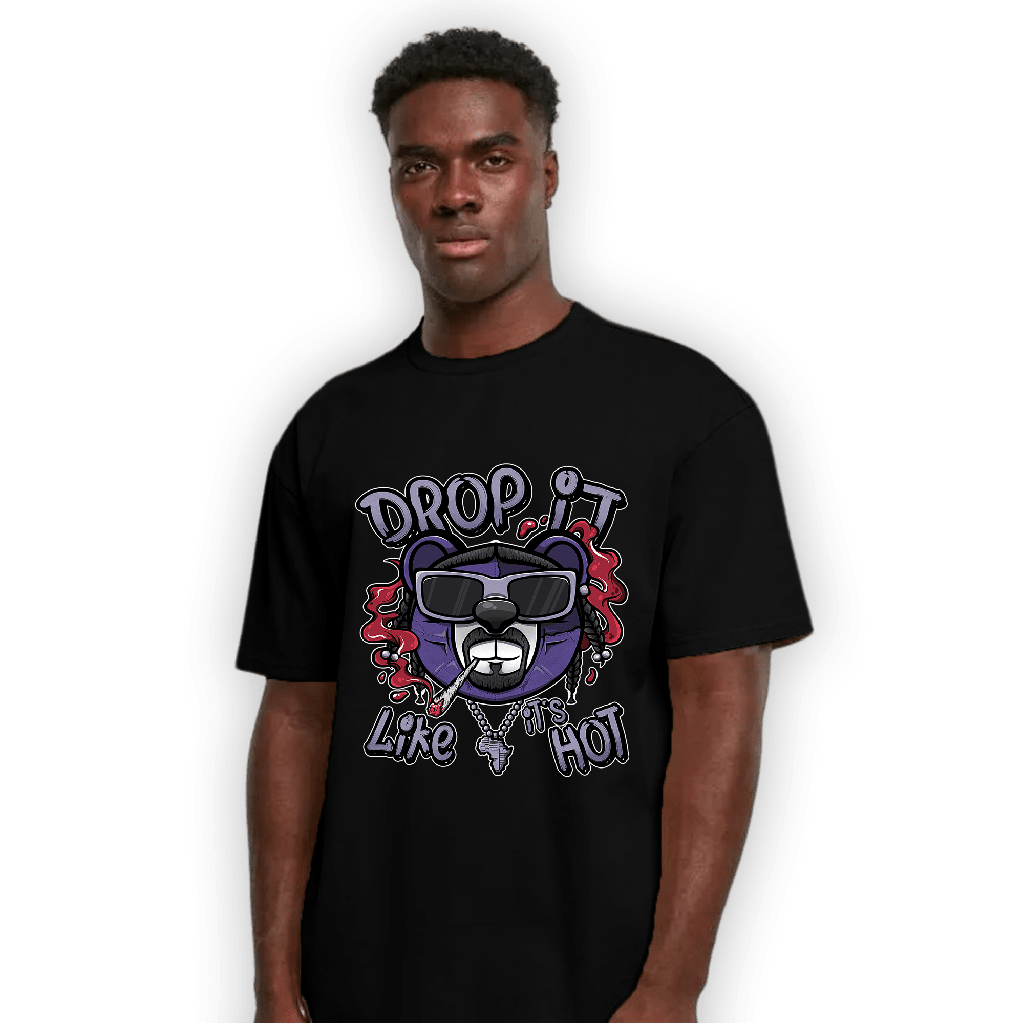 Dunk Low Plum T Shirt Match Drop It BER - NastyJamz