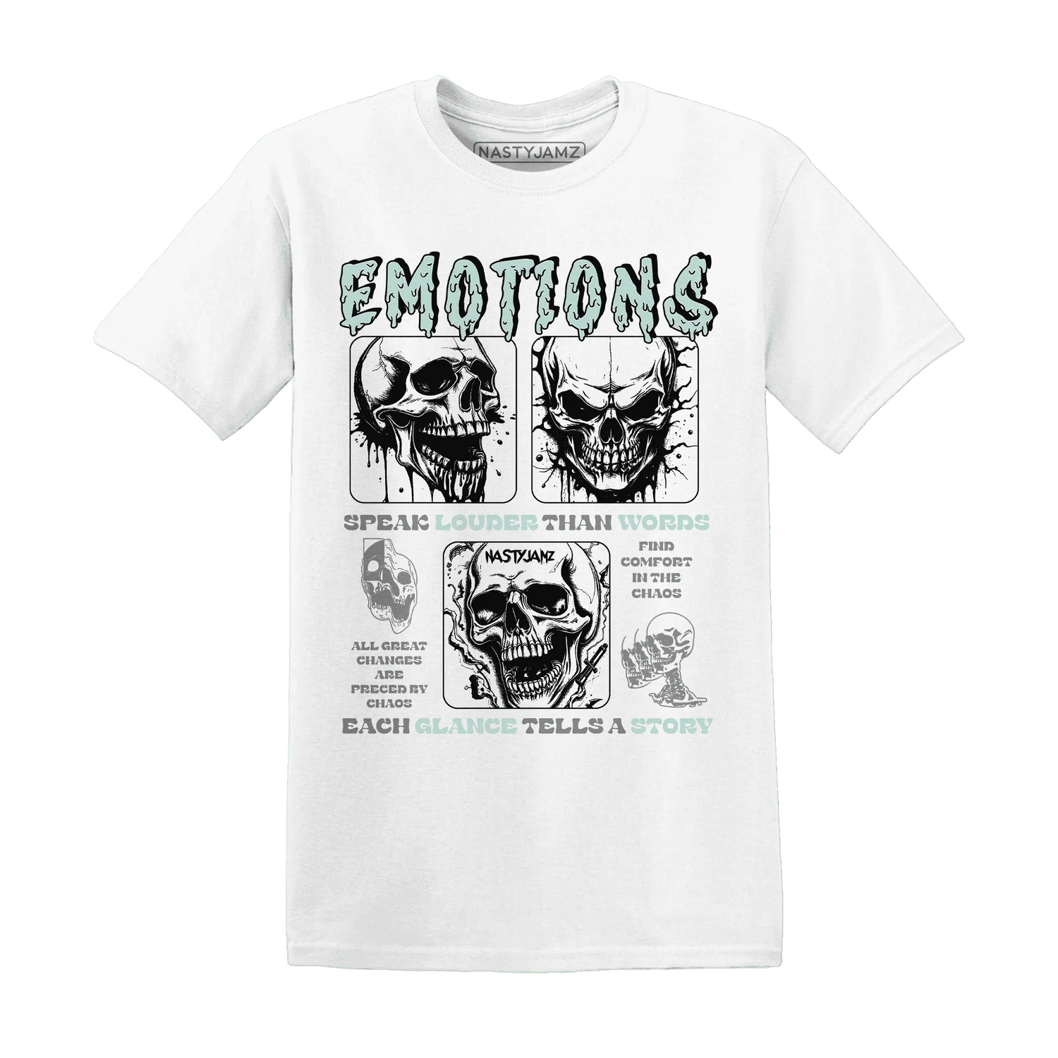 AF-1-Low-Jade-Ice-White-NastyJamz-T-Shirt-Match-Emotions-Skull