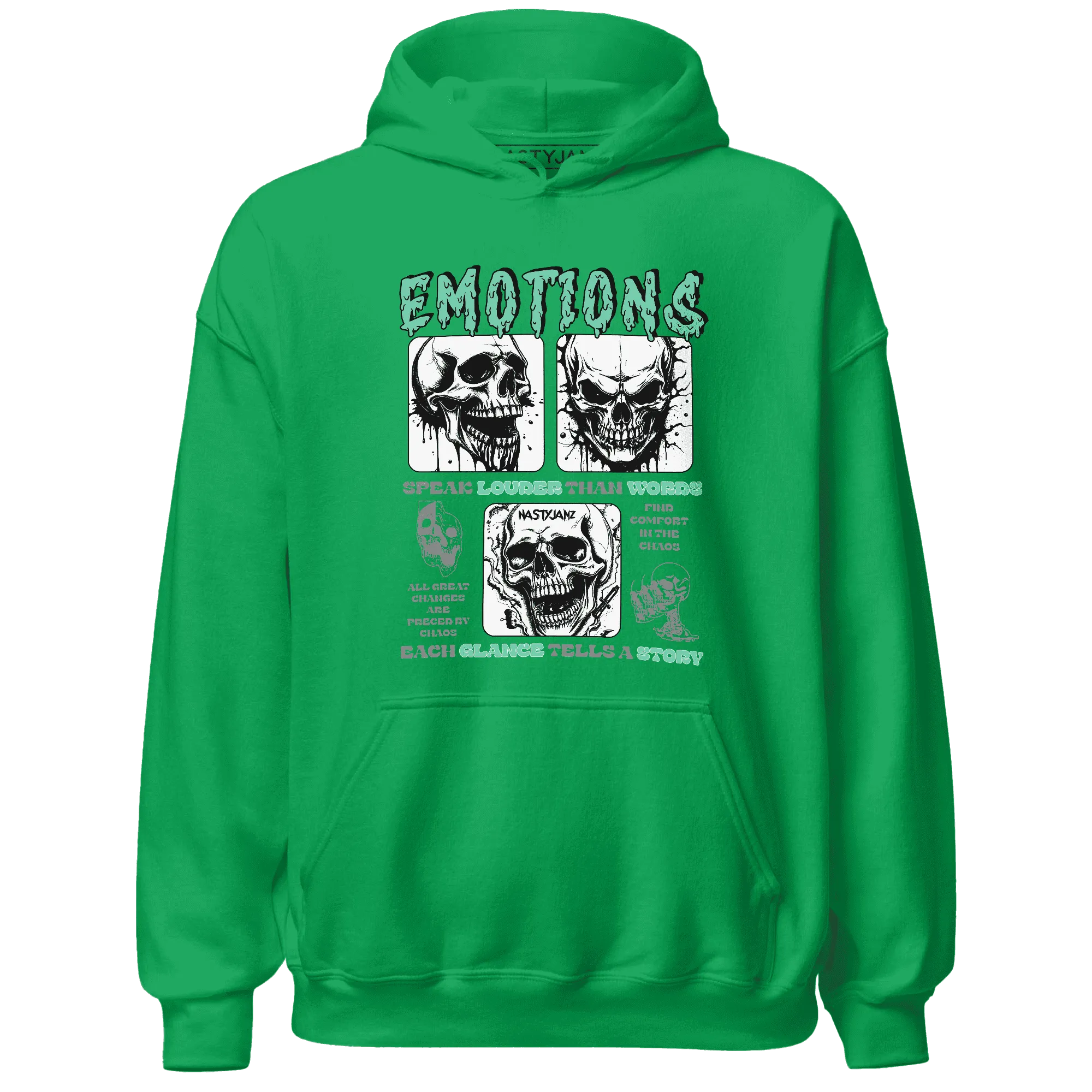 NastyJamz-High-OG-Green-Glow-1s-Hoodie-Match-Emotions-Skull