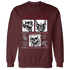 NastyJamz-High-White-Team-Red-1s-Sweatshirt-Match-Emotions-Skull