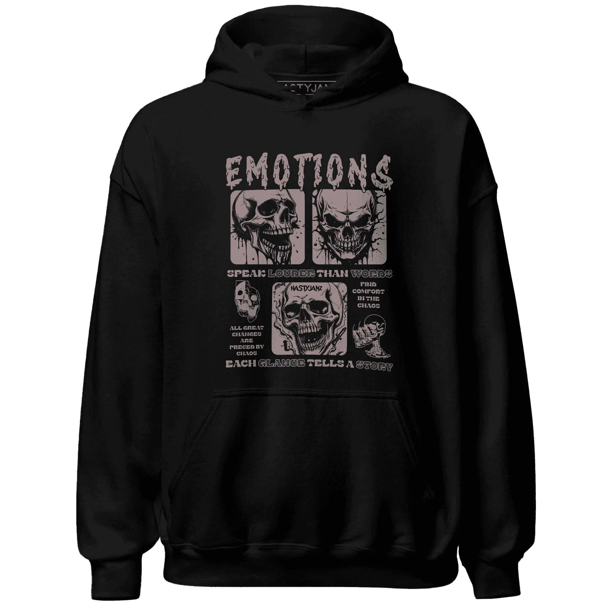 Black-Violet-Ore-3s-NastyJamz-Hoodie-Match-Emotions-Skull