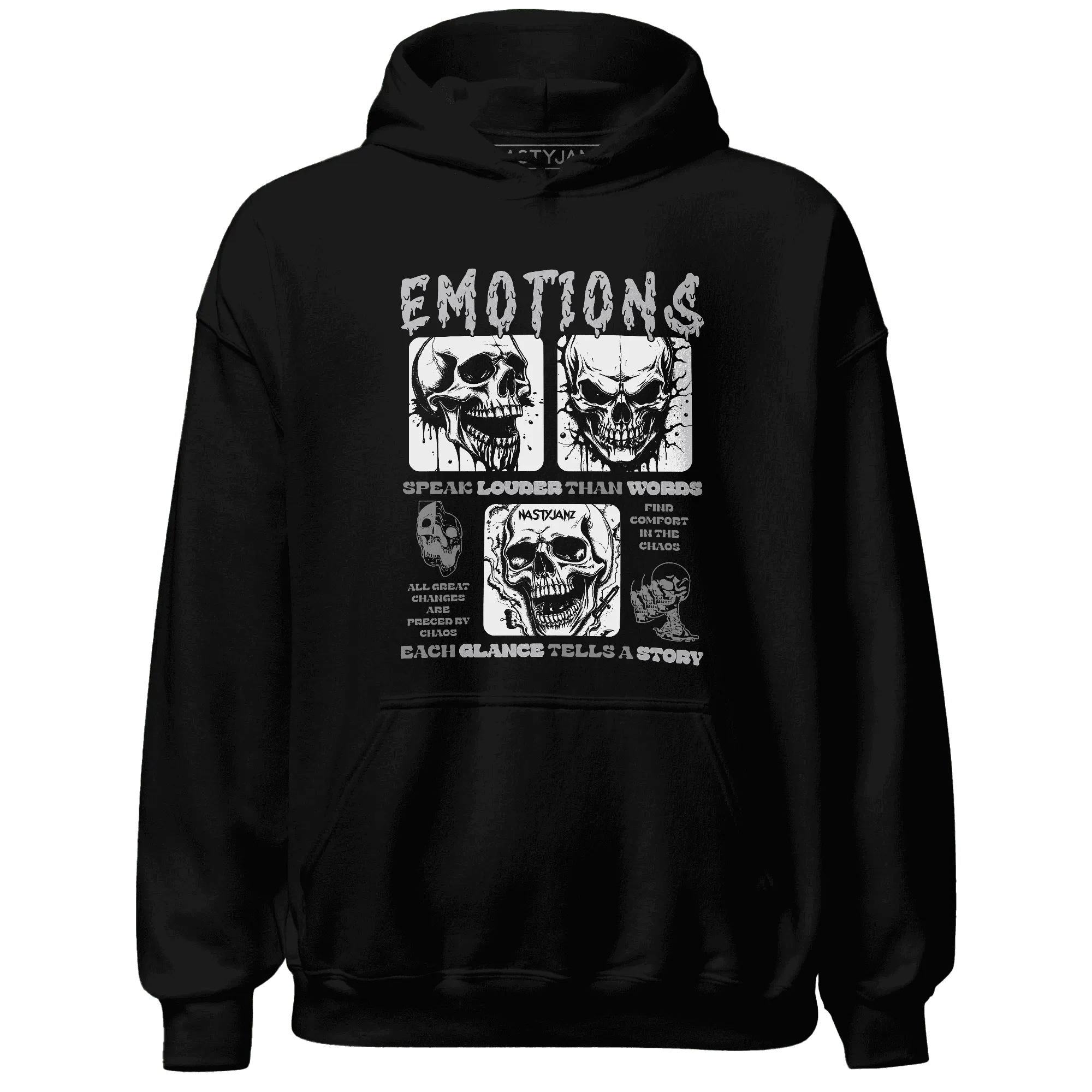NastyJamz-Cement-Grey-3s-Hoodie-Match-Emotions-Skull