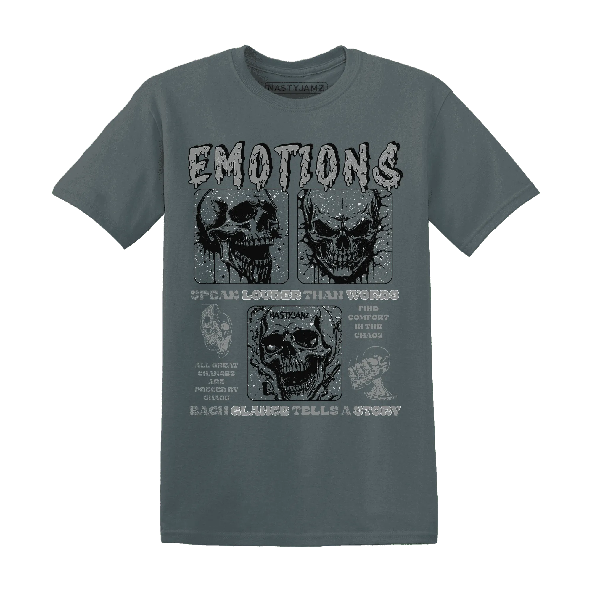 NastyJamz-Paris-Cement-Olympics-4s-T-Shirt-Match-Emotions-Skull