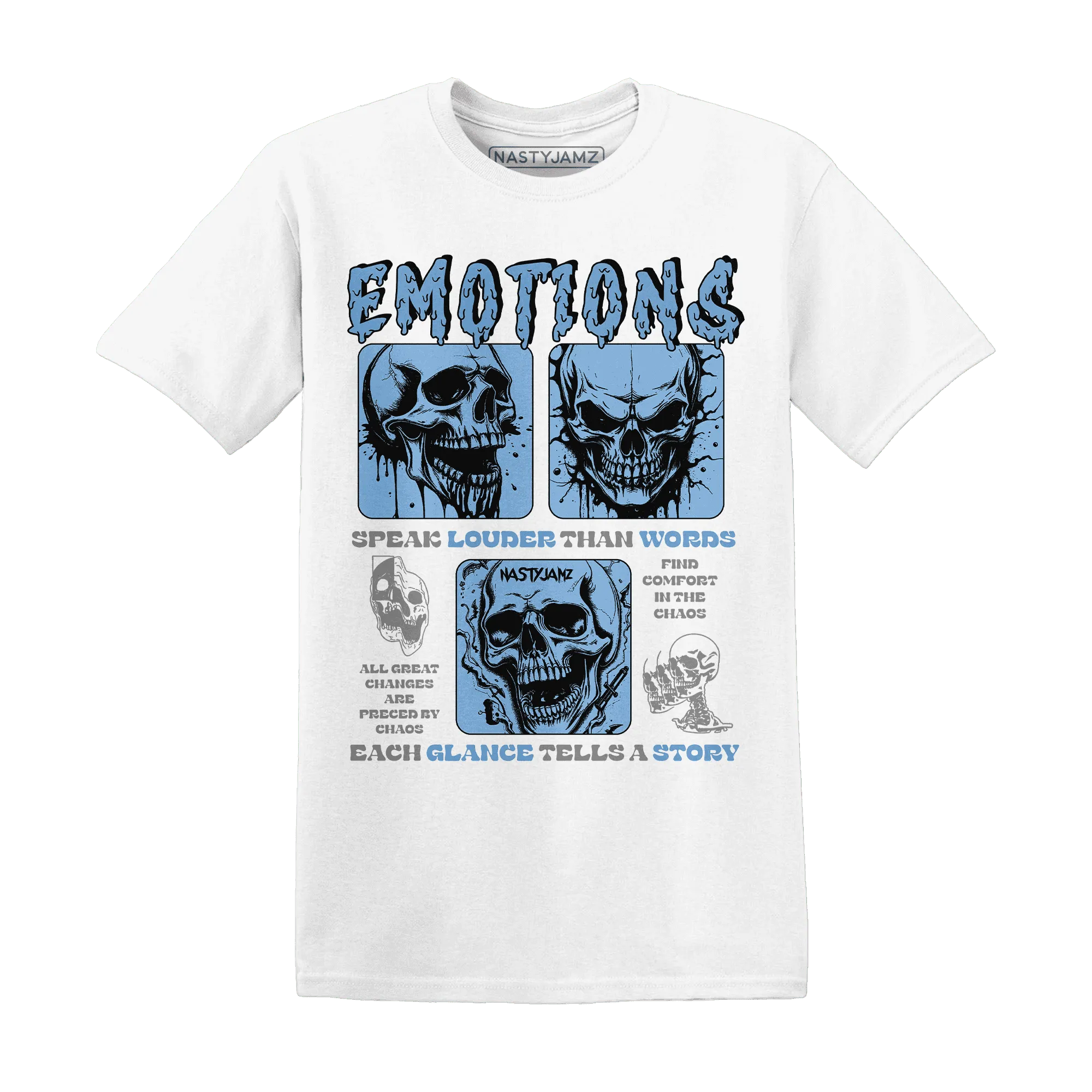 NastyJamz-AM-Plus-Black-Univercitii-Blue-T-Shirt-Match-Emotions-Skull