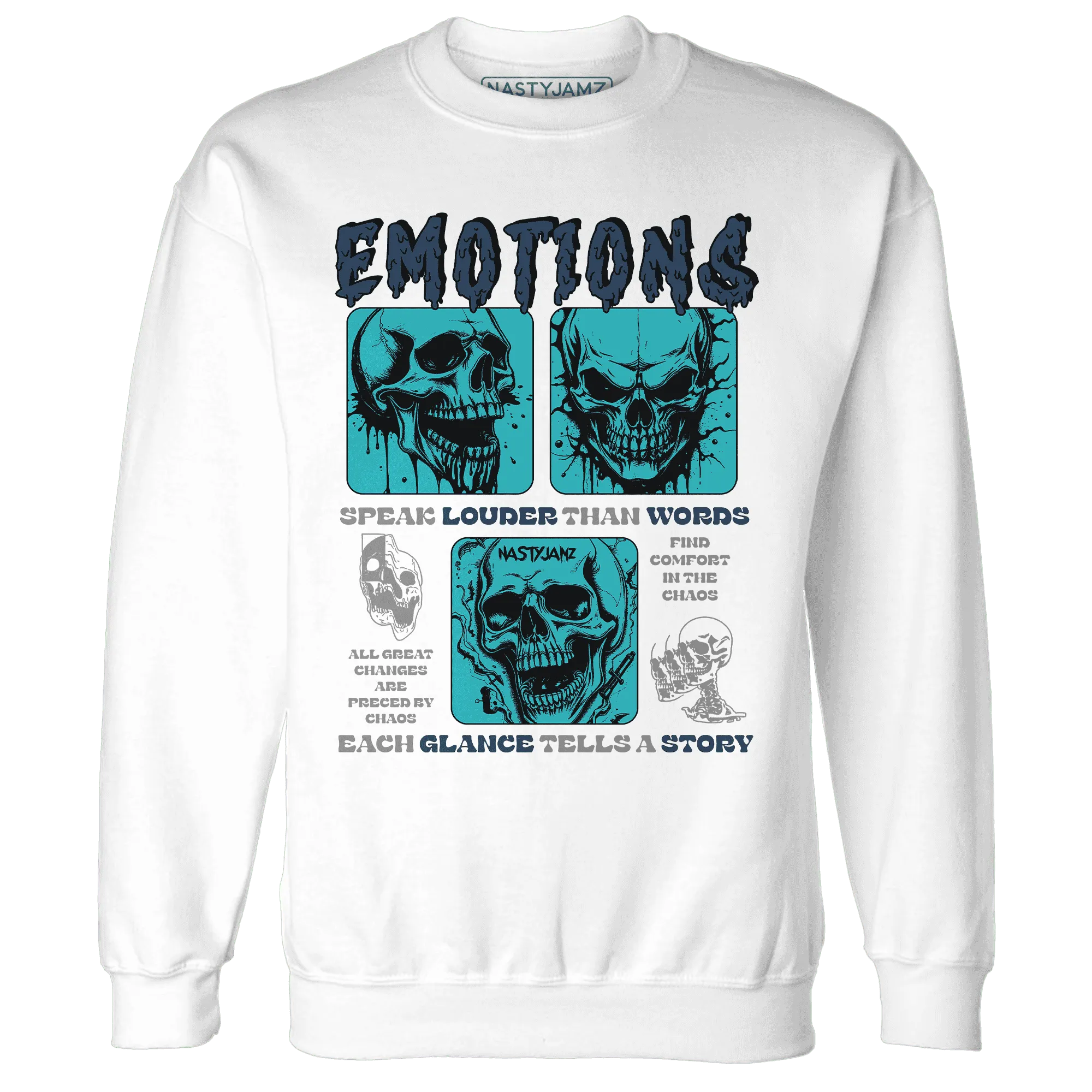 NastyJamz-AM-Plus-Drift-Midnight-Navy-Total-Orange-Dusty-Cactus-Sweatshirt-Match-Emotions-Skull