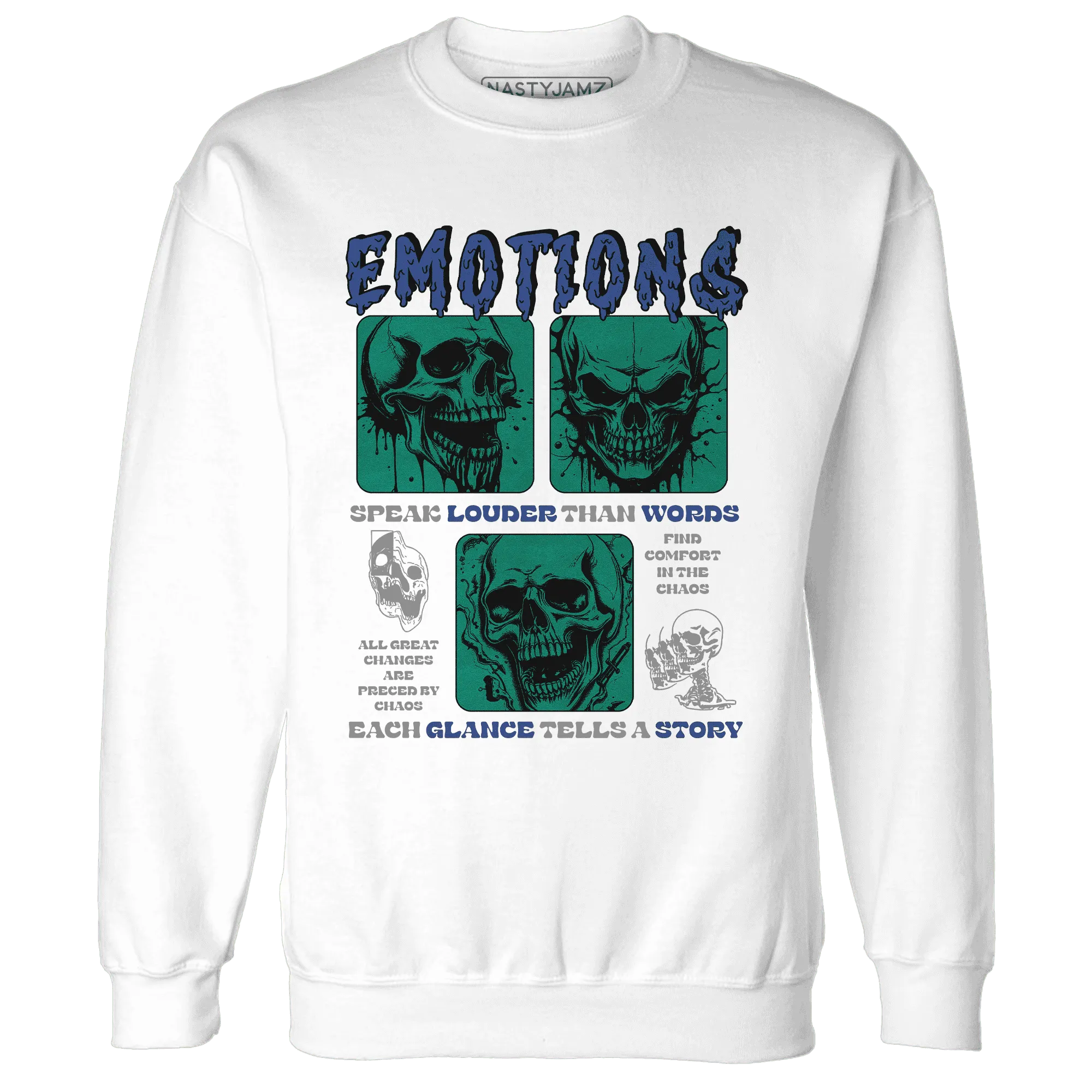 Dunk-Hyper-Royal-Malachite-NastyJamz-Sweatshirt-Match-Emotions-Skull