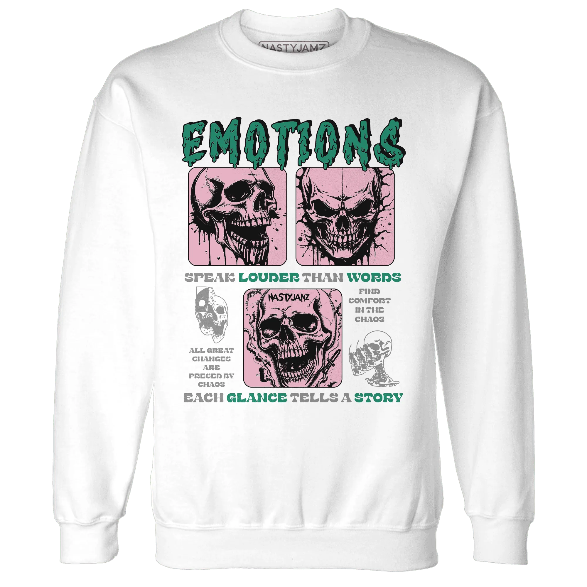Dunk-Pink-Malachite-Medium-Soft-Low-Sail-NastyJamz-Sweatshirt-Match-Emotions-Skull