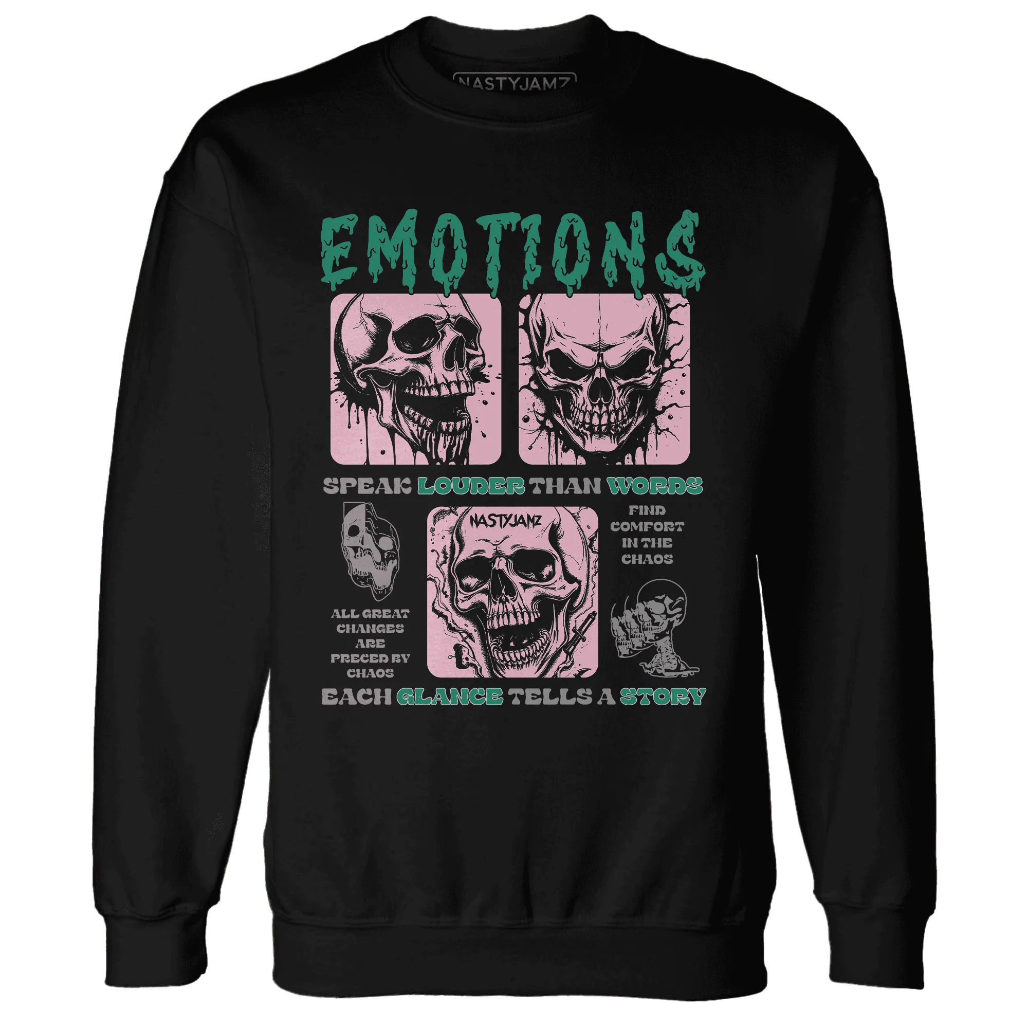 Dunk-Pink-Malachite-Medium-Soft-Low-Sail-NastyJamz-Sweatshirt-Match-Emotions-Skull