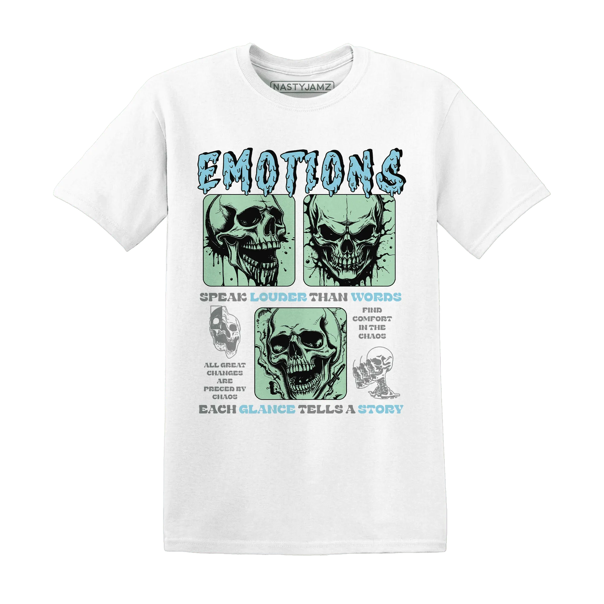 Dunk-Verdy-Visty-Blue-Gaze-Light-Arctic-T-Shirt-Match-Emotions-Skull