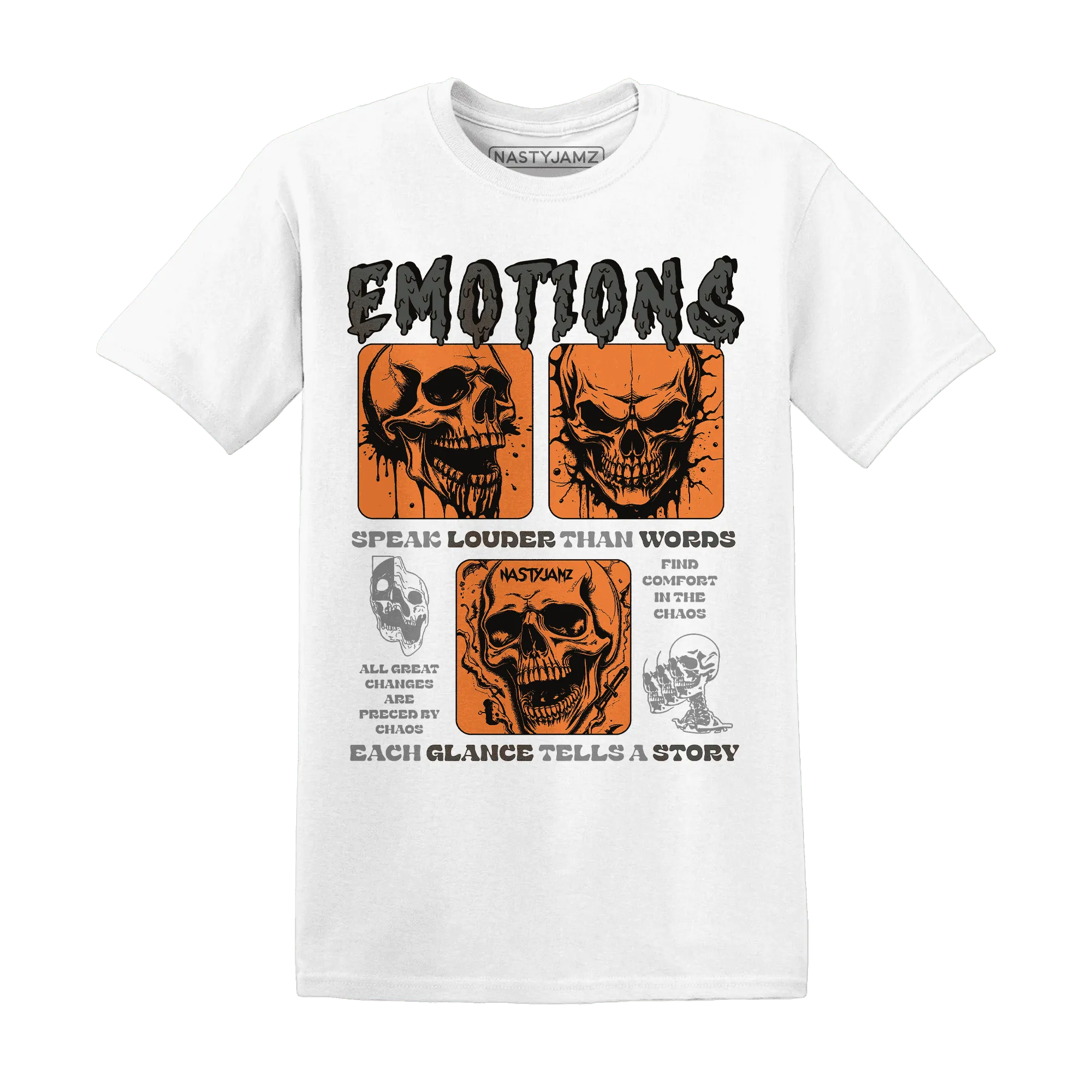 NastyJamz-Fear-Pack-3s-T-Shirt-Match-Emotions-Skull