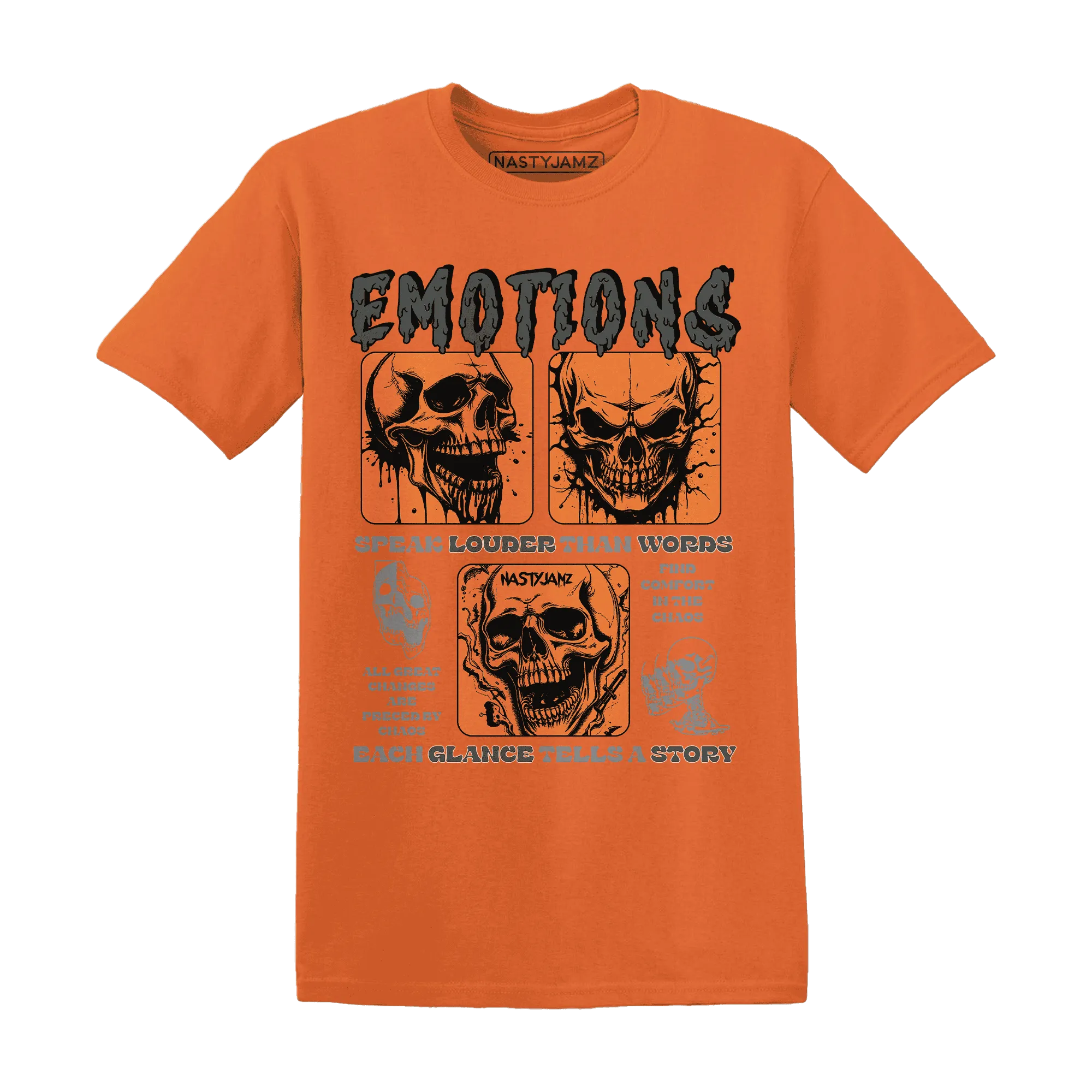 Fear-Pack-3s-NastyJamz-T-Shirt-Match-Emotions-Skull