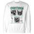 NastyJamz-Green-Glow-3s-Sweatshirt-Match-Emotions-Skull