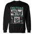 NastyJamz-Green-Glow-3s-Sweatshirt-Match-Emotions-Skull