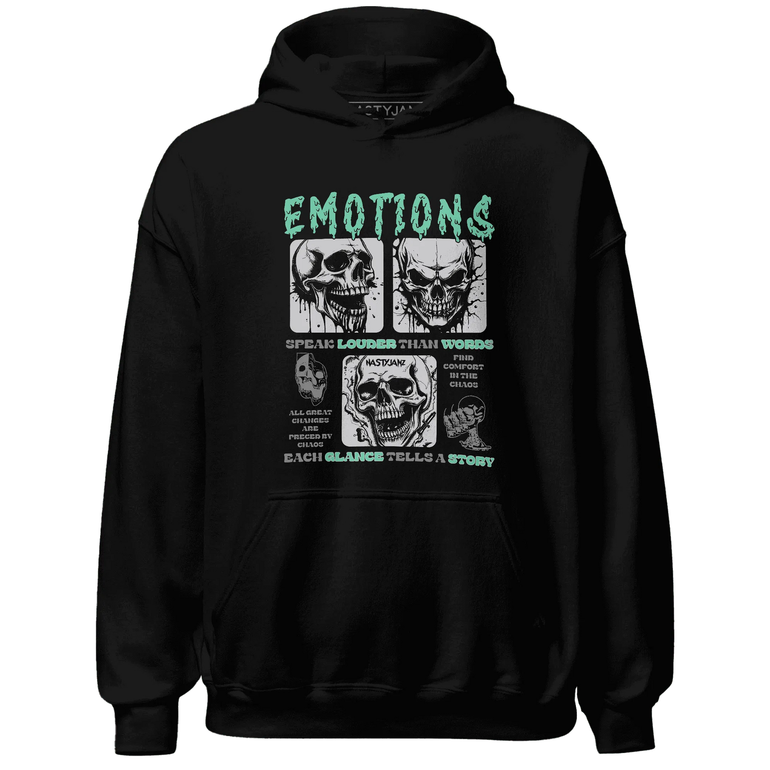 Green-Glow-3s-NastyJamz-Hoodie-Match-Emotions-Skull