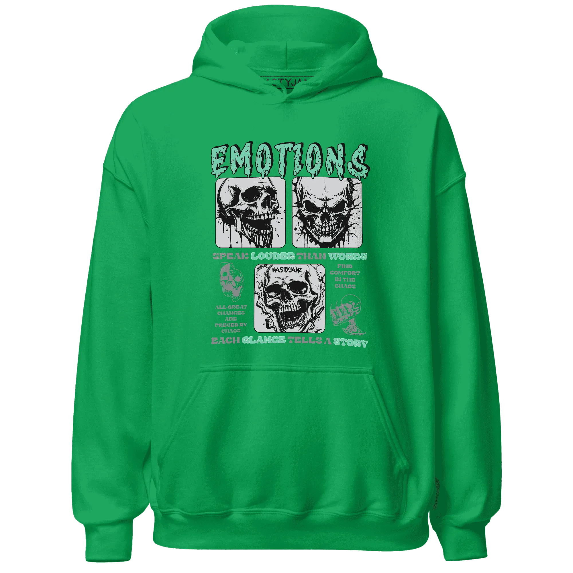 Green-Glow-3s-NastyJamz-Hoodie-Match-Emotions-Skull