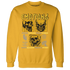 NastyJamz-Yellow-Ochre-6s-Sweatshirt-Match-Emotions-Skull